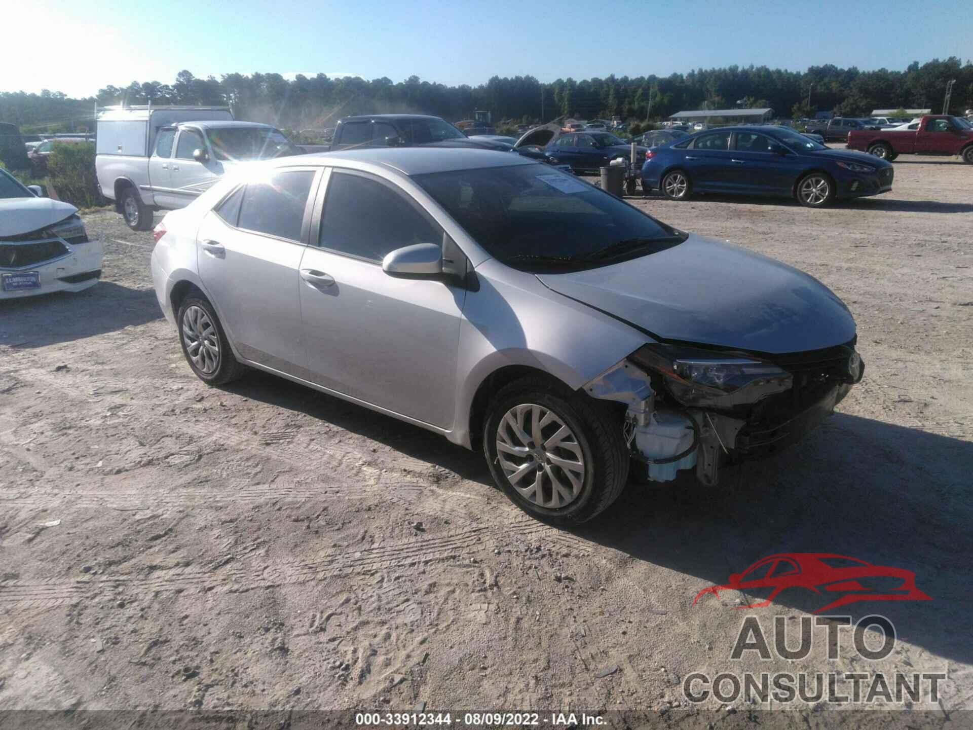 TOYOTA COROLLA 2019 - 2T1BURHE0KC132637