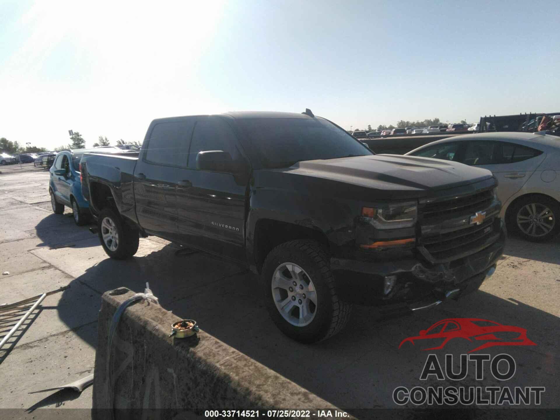 CHEVROLET SILVERADO 1500 2017 - 1GCUKREC4HF168641