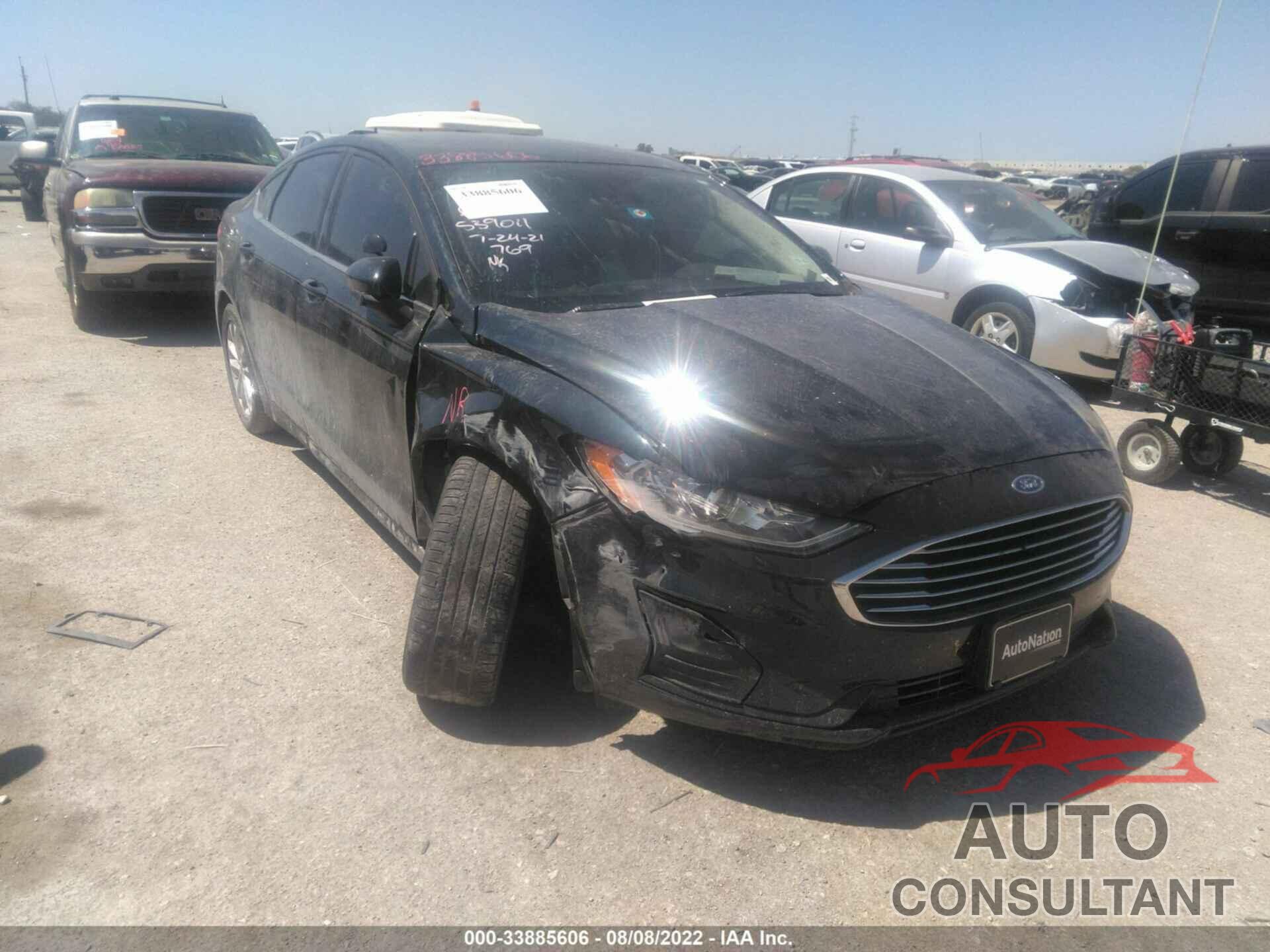 FORD FUSION 2020 - 3FA6P0HD7LR254960