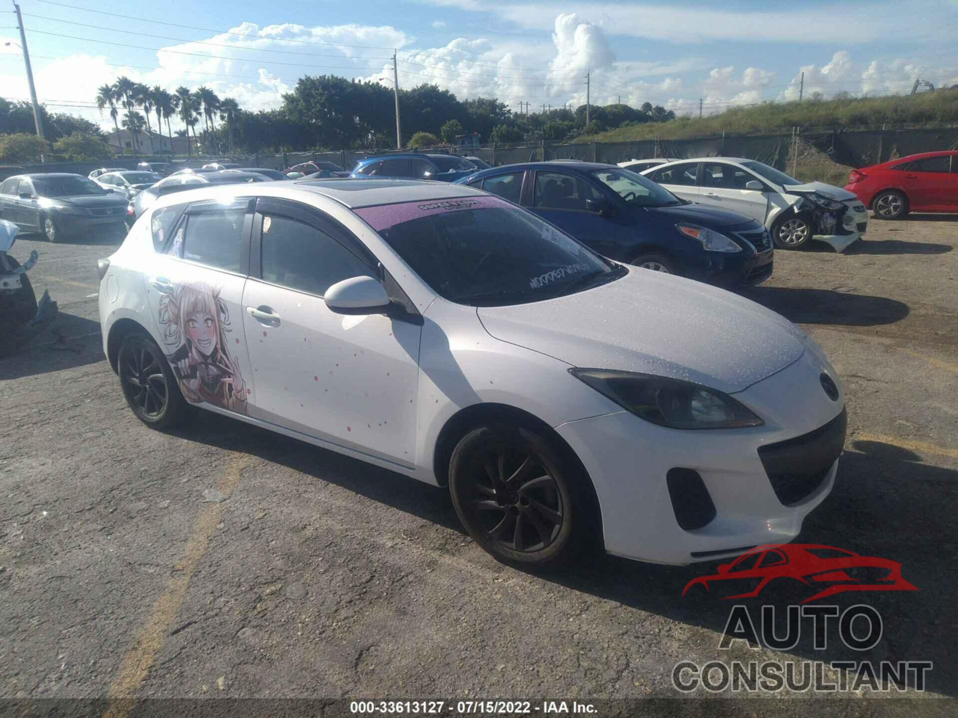 MAZDA MAZDA3 2013 - JM1BL1L74D1832844