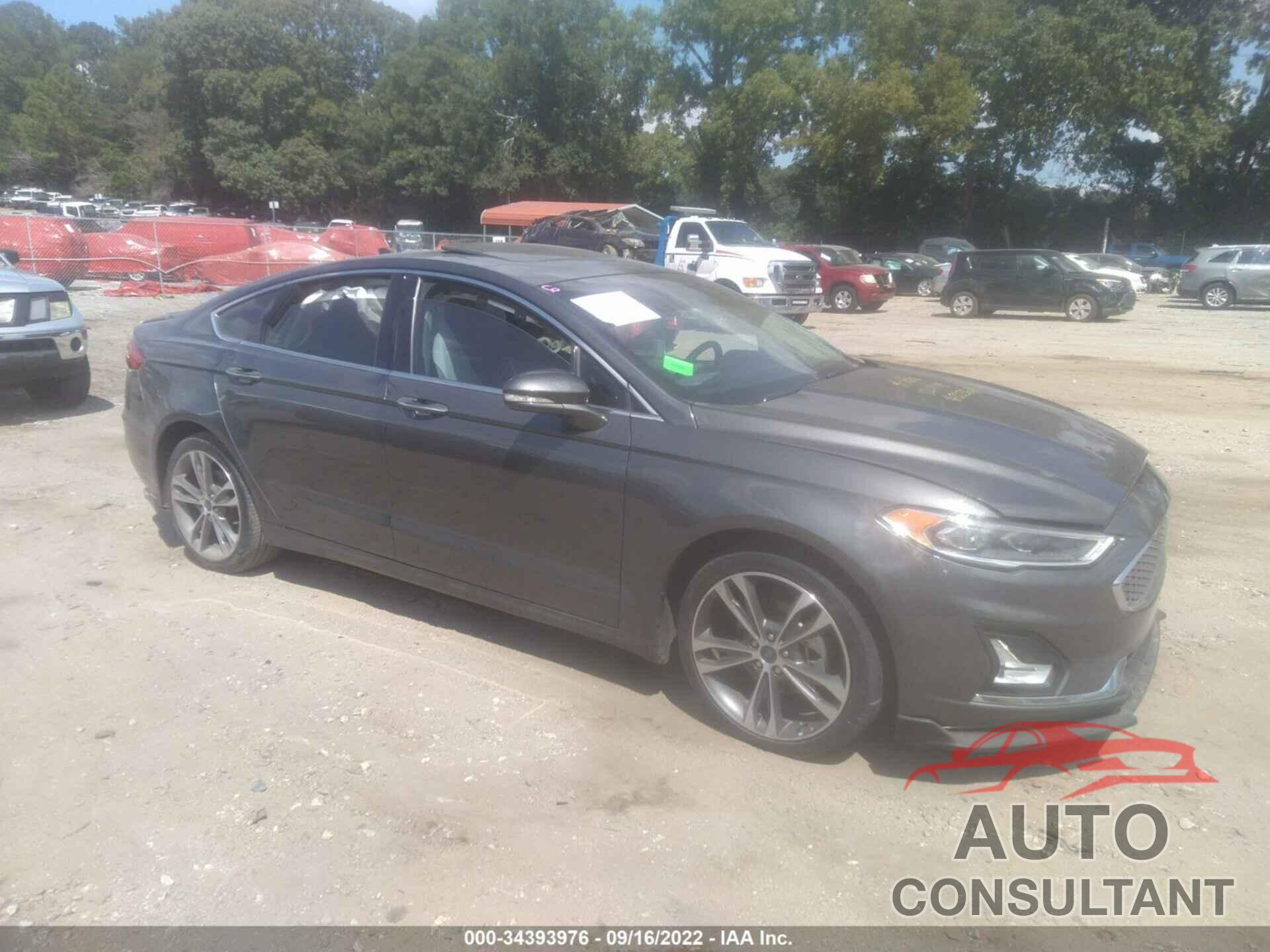 FORD FUSION 2019 - 3FA6P0D91KR120834