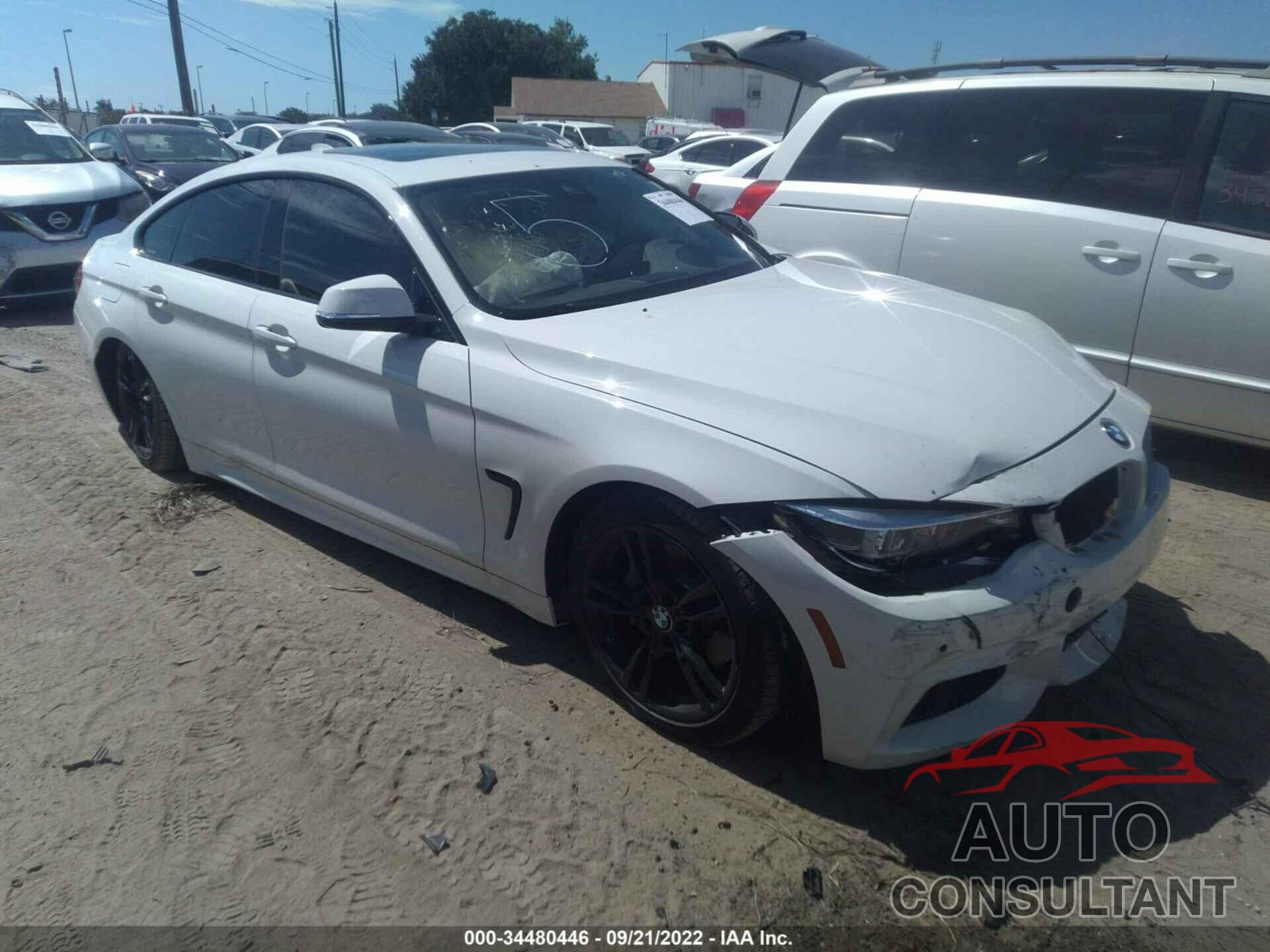 BMW 4 SERIES 2018 - WBA4J7C50JBH14070