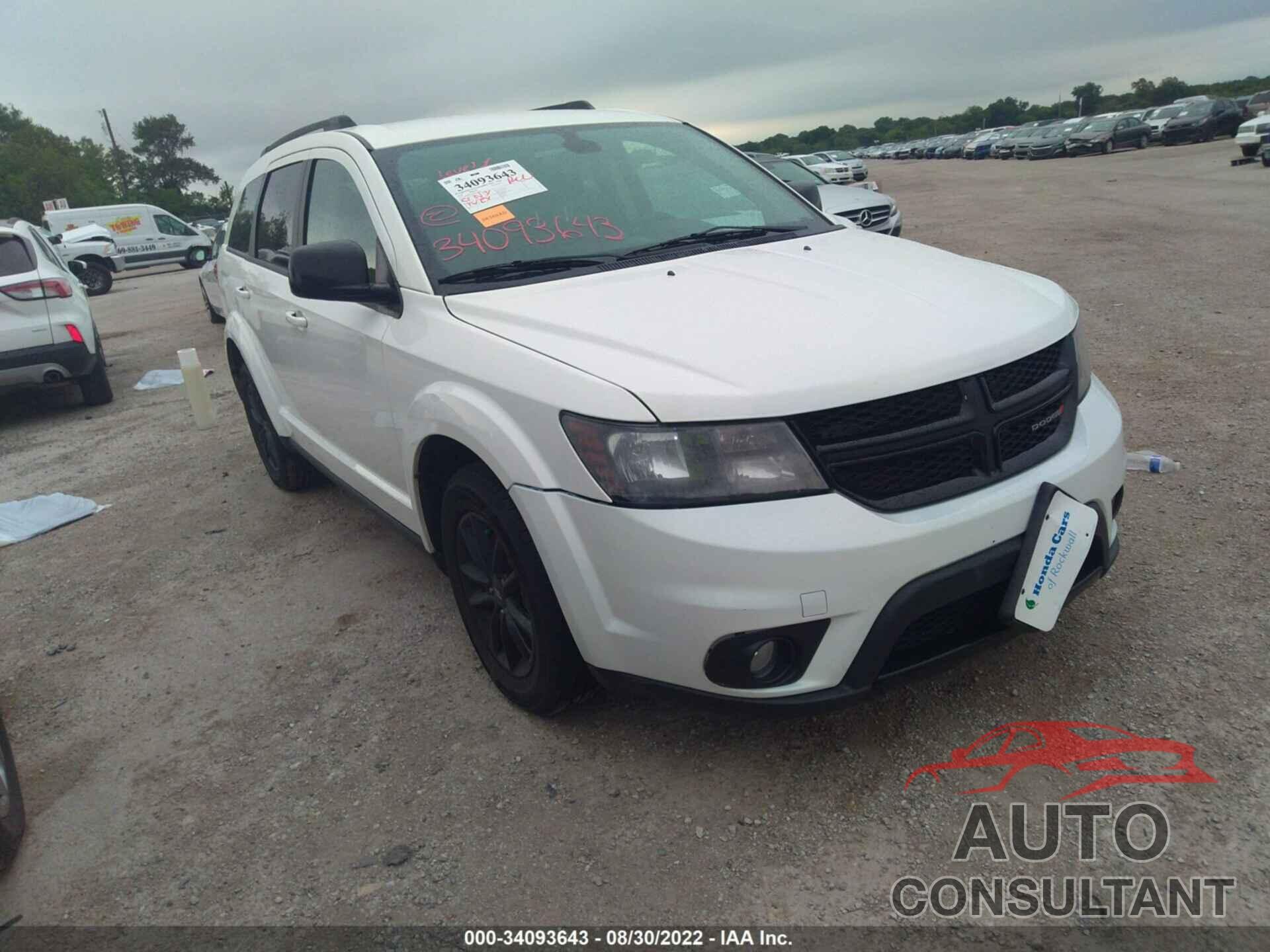 DODGE JOURNEY 2019 - 3C4PDCBG6KT836738