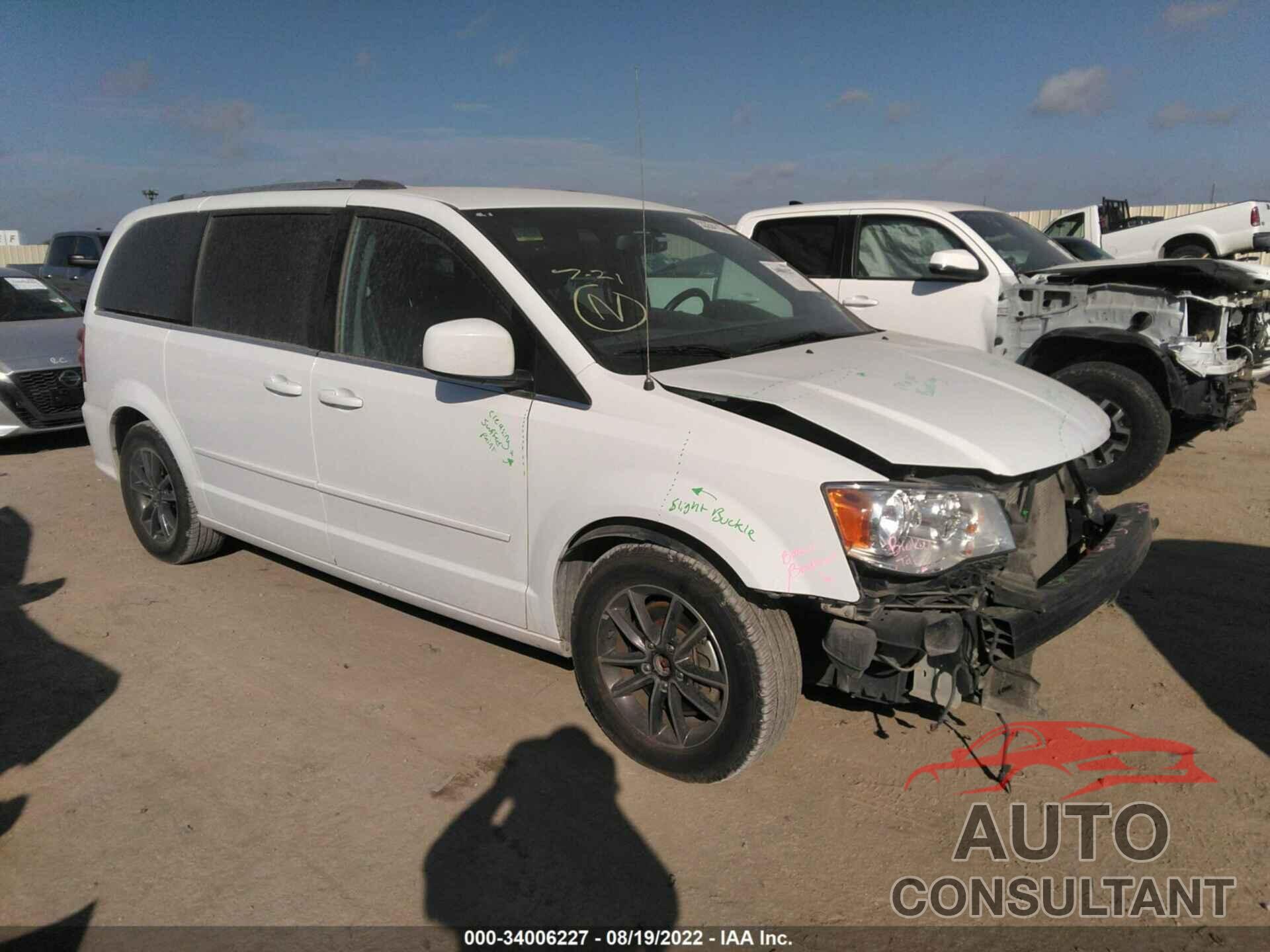 DODGE GRAND CARAVAN 2017 - 2C4RDGCG0HR799812