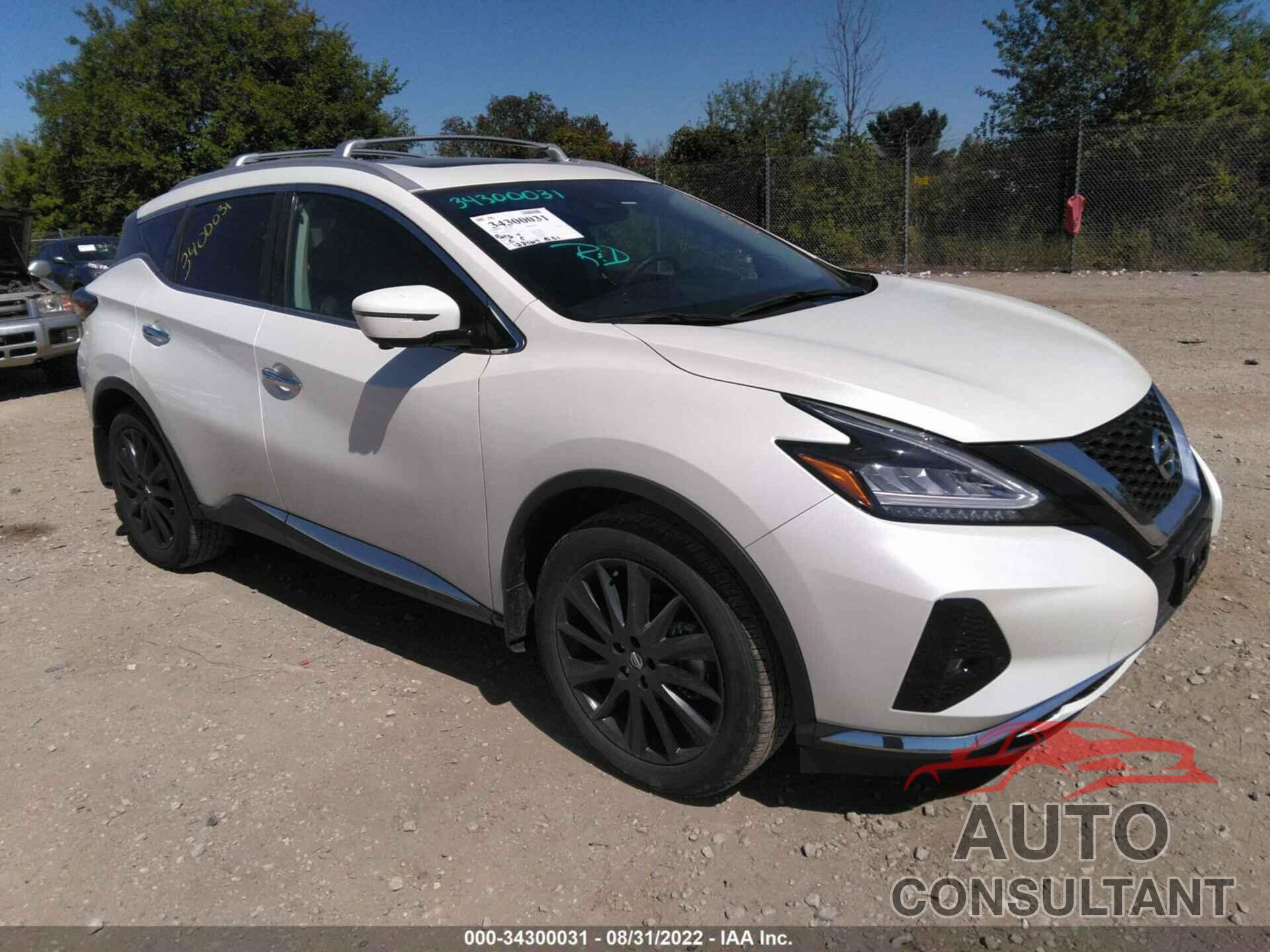 NISSAN MURANO 2021 - 5N1AZ2DS4MC117534