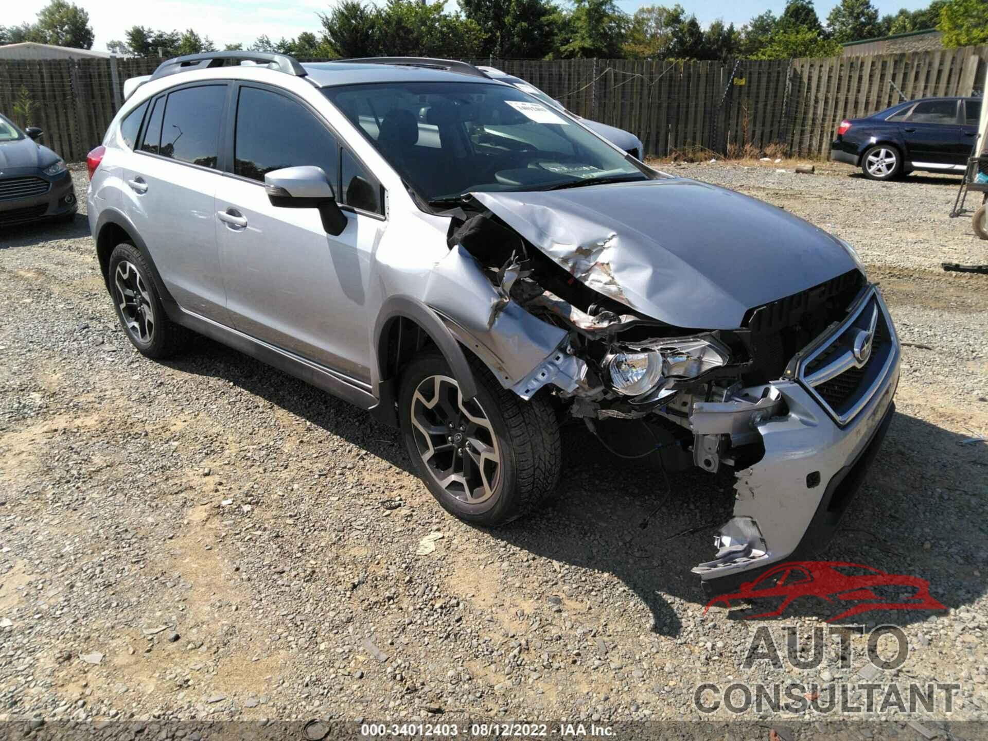 SUBARU CROSSTREK 2016 - JF2GPANC5G8345704