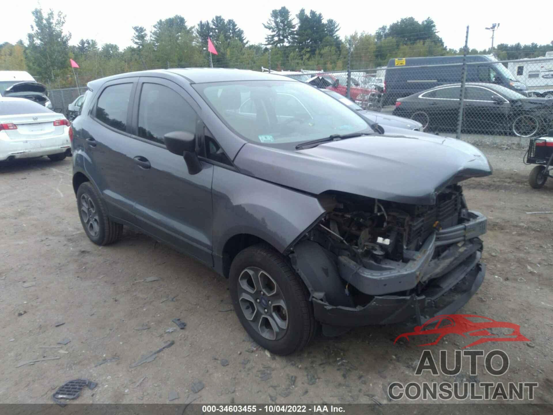 FORD ECOSPORT 2019 - MAJ6S3FLXKC286275