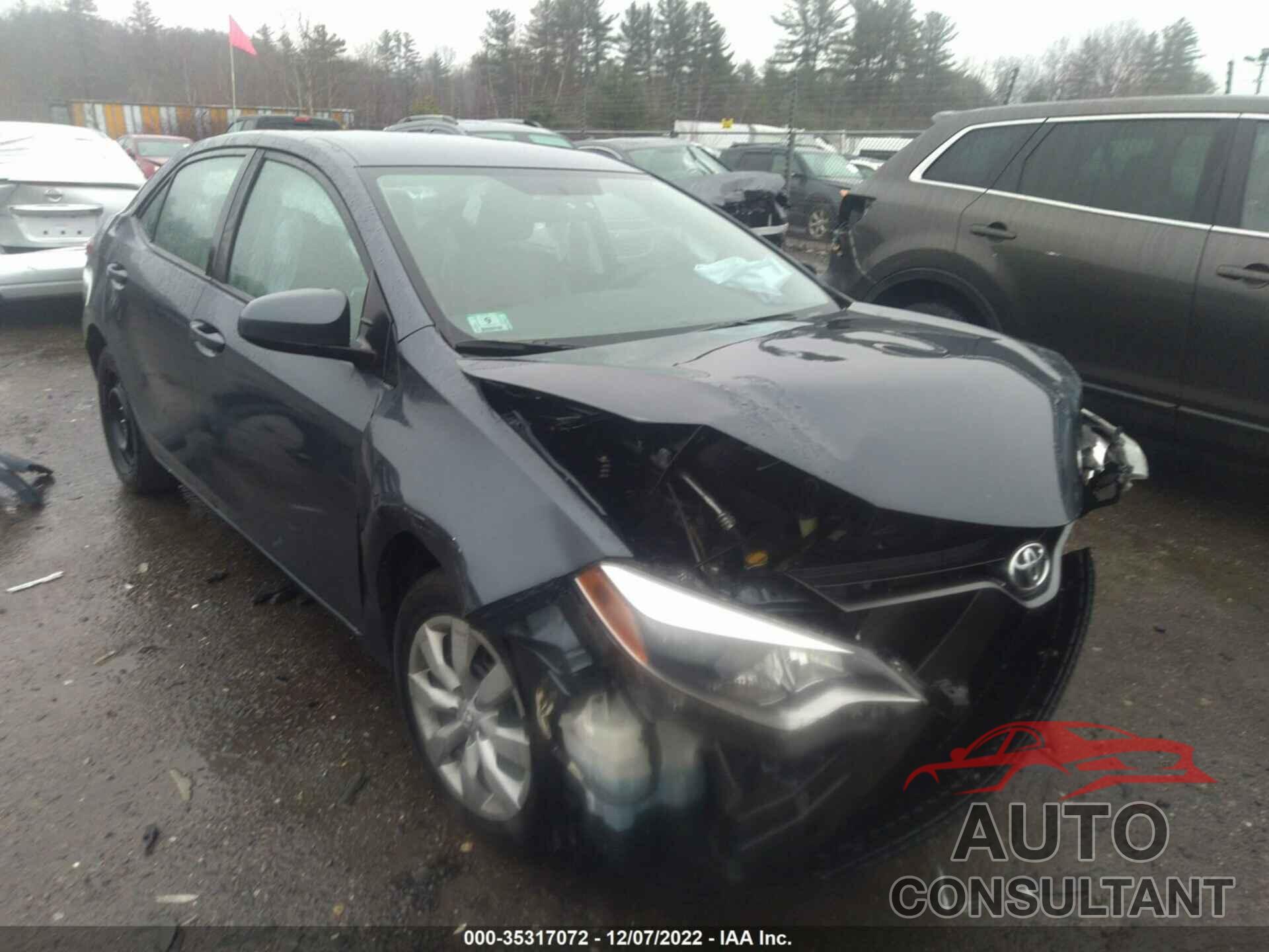 TOYOTA COROLLA 2016 - 2T1BURHE9GC704215