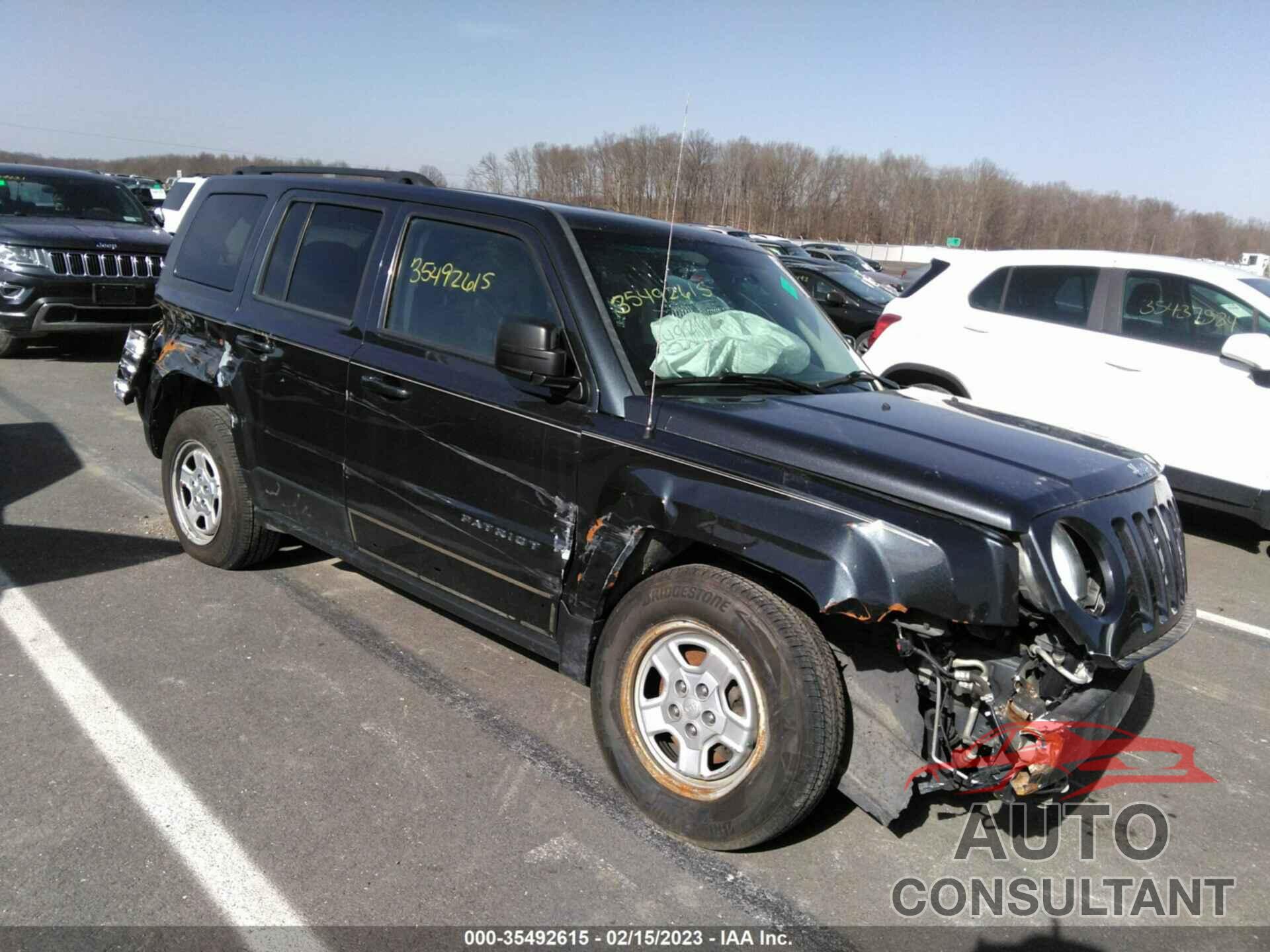 JEEP PATRIOT 2015 - 1C4NJPBB9FD317982