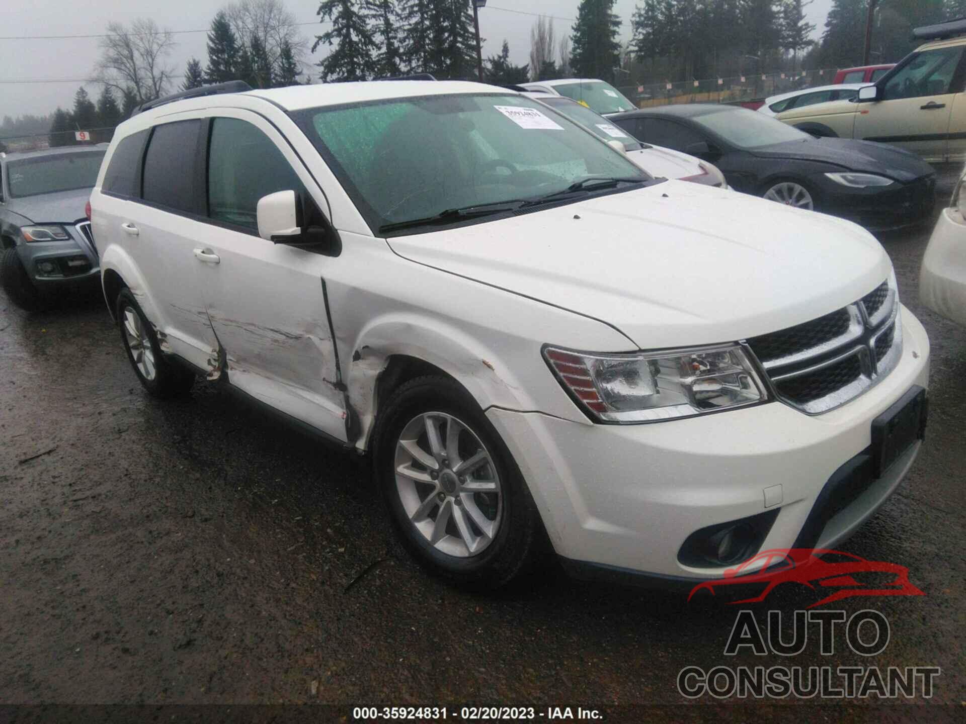 DODGE JOURNEY 2016 - 3C4PDCBG6GT206760