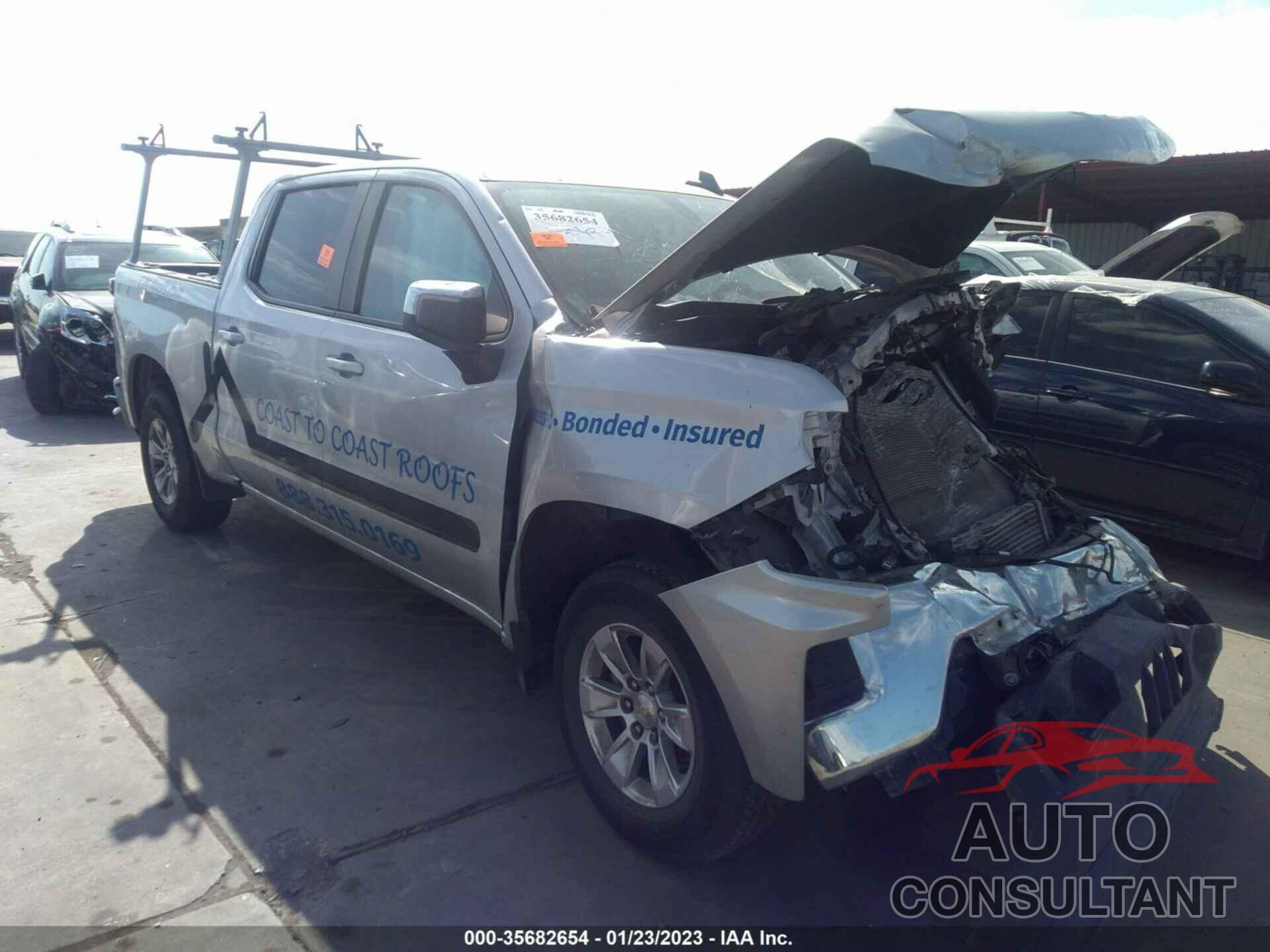 CHEVROLET SILVERADO 1500 2021 - 3GCPWCEK4MG101438