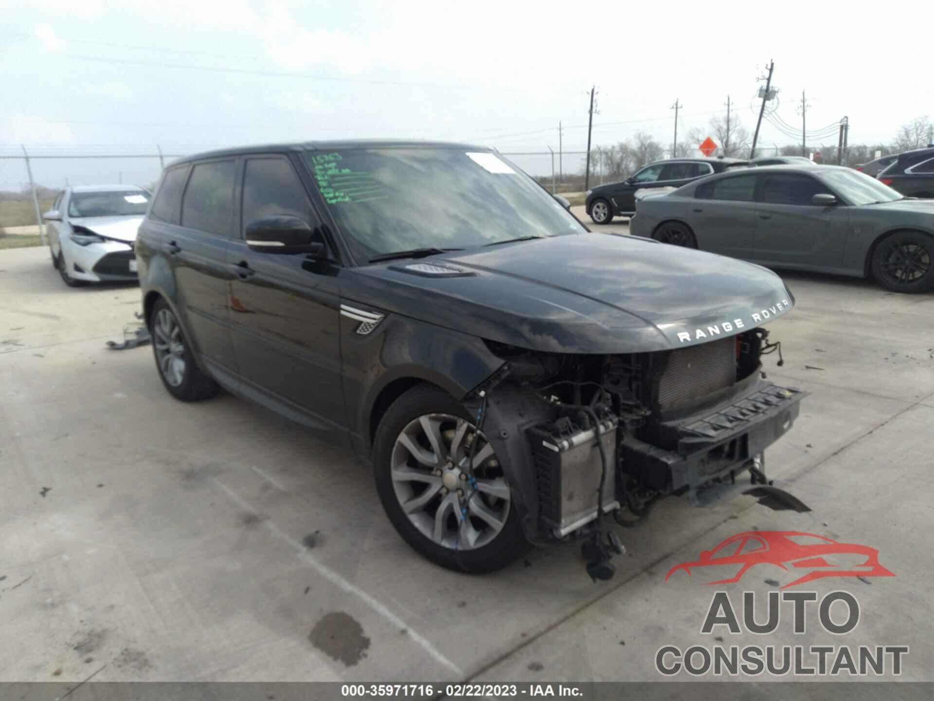 LAND ROVER RANGE ROVER SPORT 2015 - SALWR2VF2FA516753