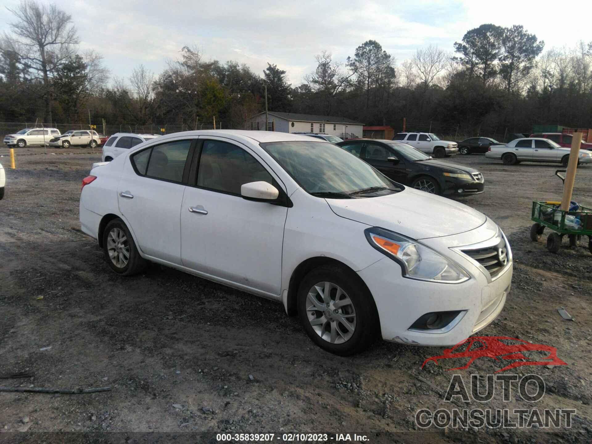 NISSAN VERSA 2016 - 3N1CN7APXGL872012