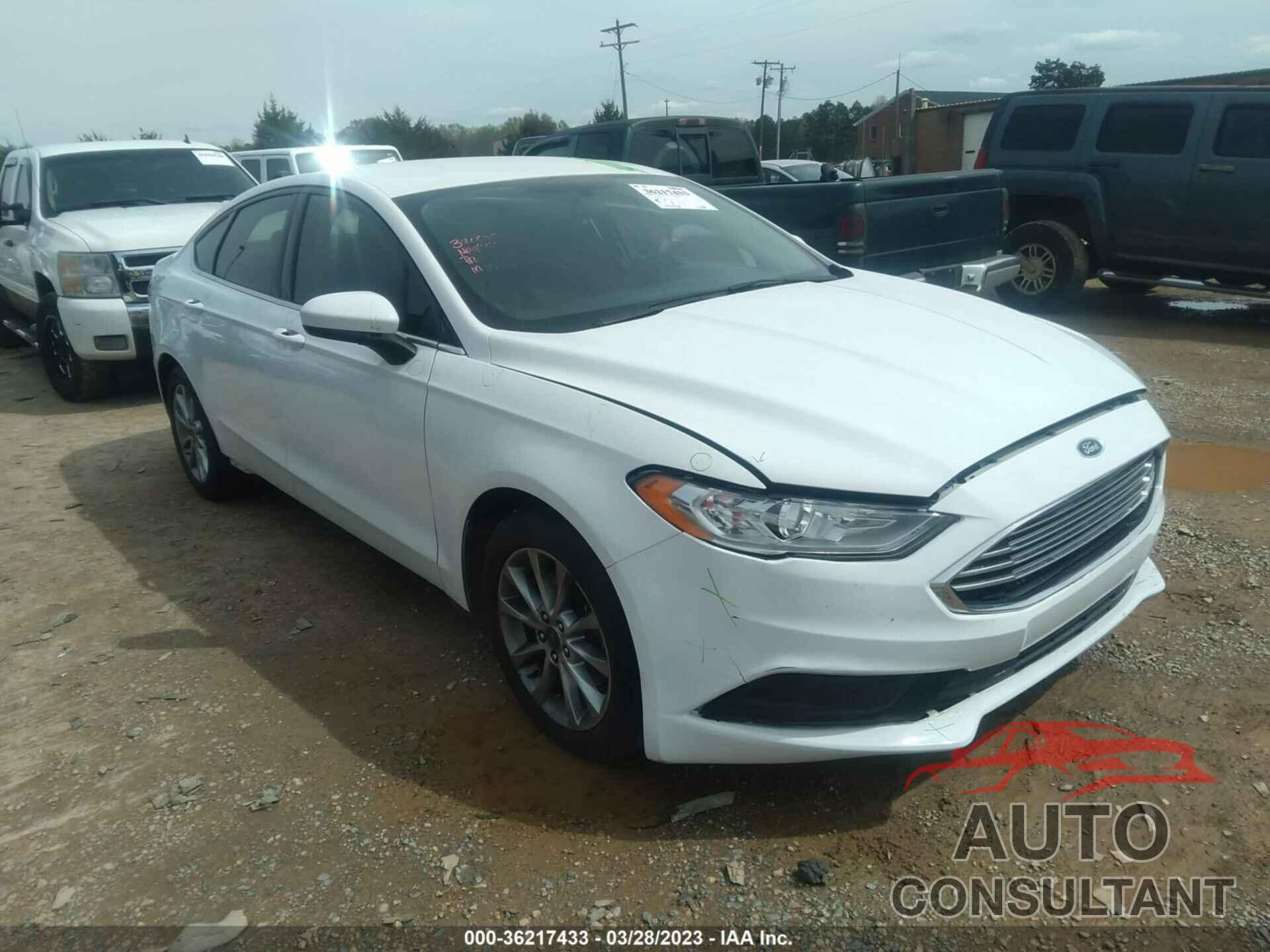 FORD FUSION 2017 - 3FA6P0H74HR355620