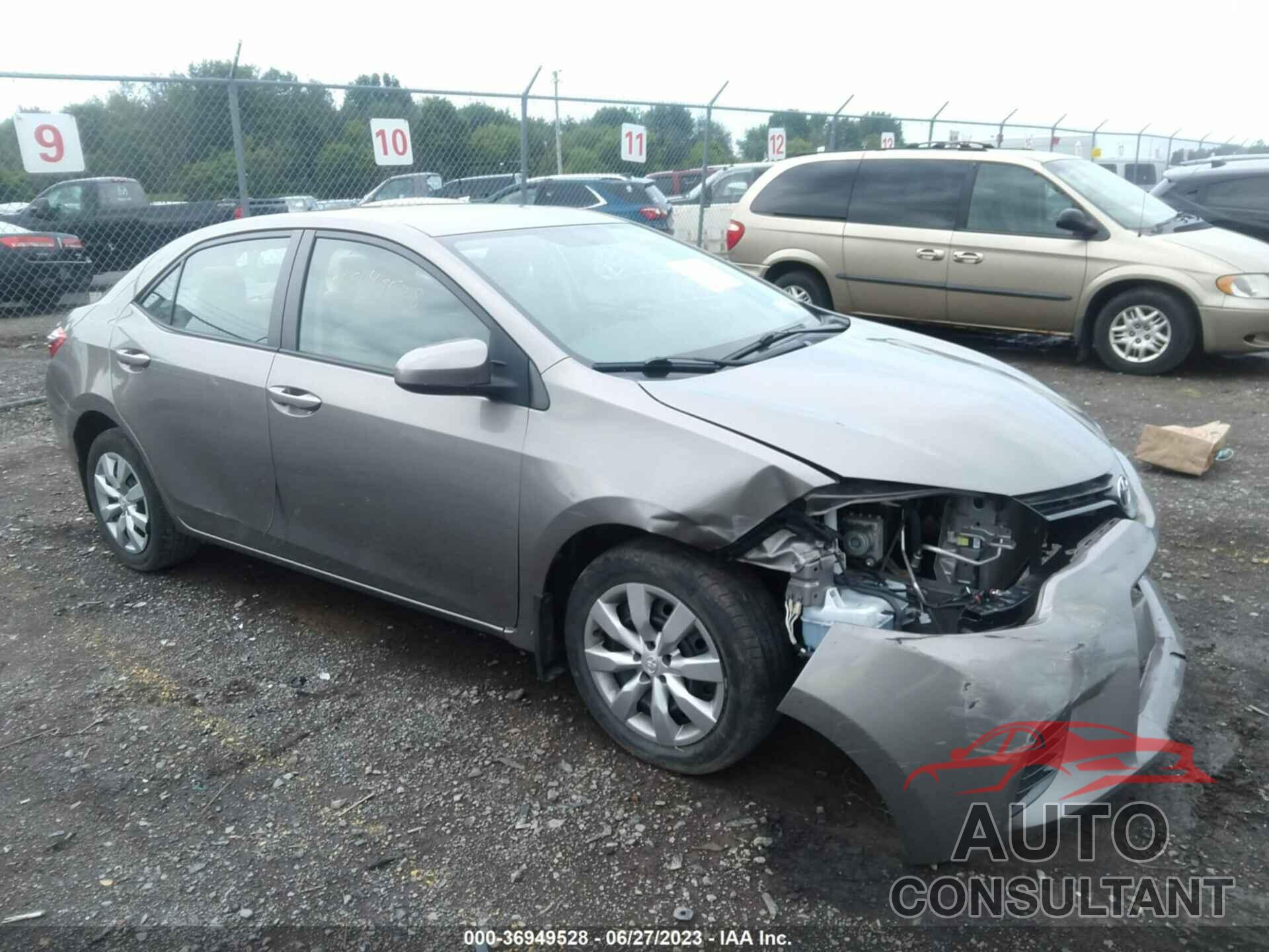 TOYOTA COROLLA 2016 - 2T1BURHEXGC660418