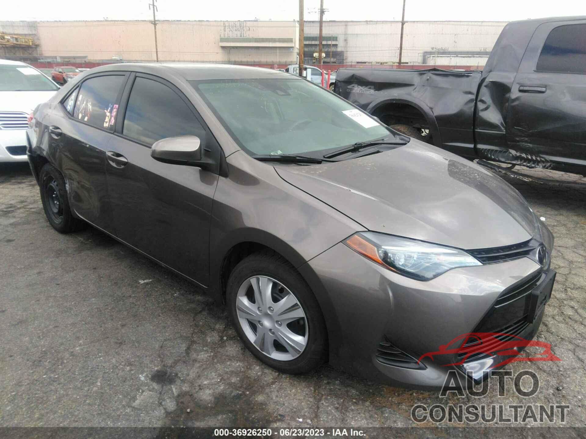 TOYOTA COROLLA 2019 - 2T1BURHE2KC234876