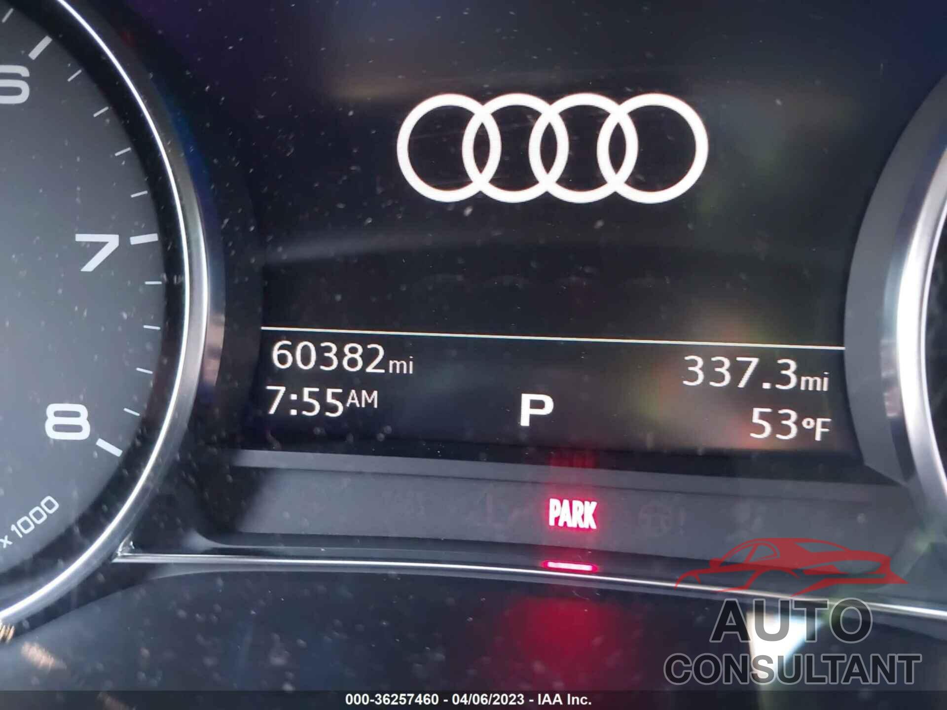 AUDI A6 2019 - WAUK2AF29KN067555