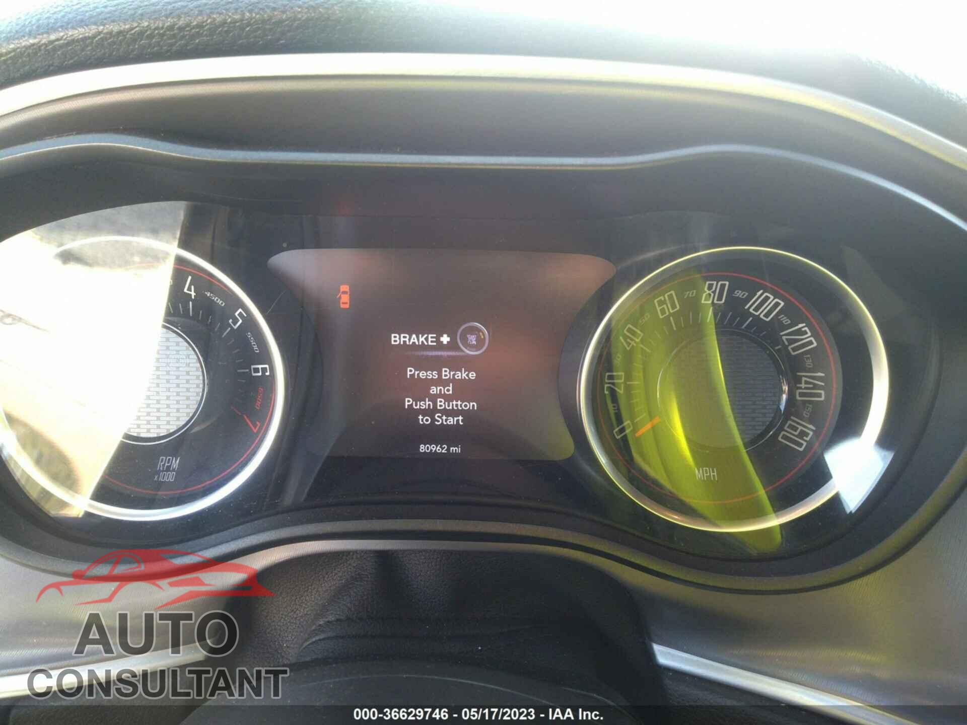 DODGE CHALLENGER 2019 - 2C3CDZAG5KH701010