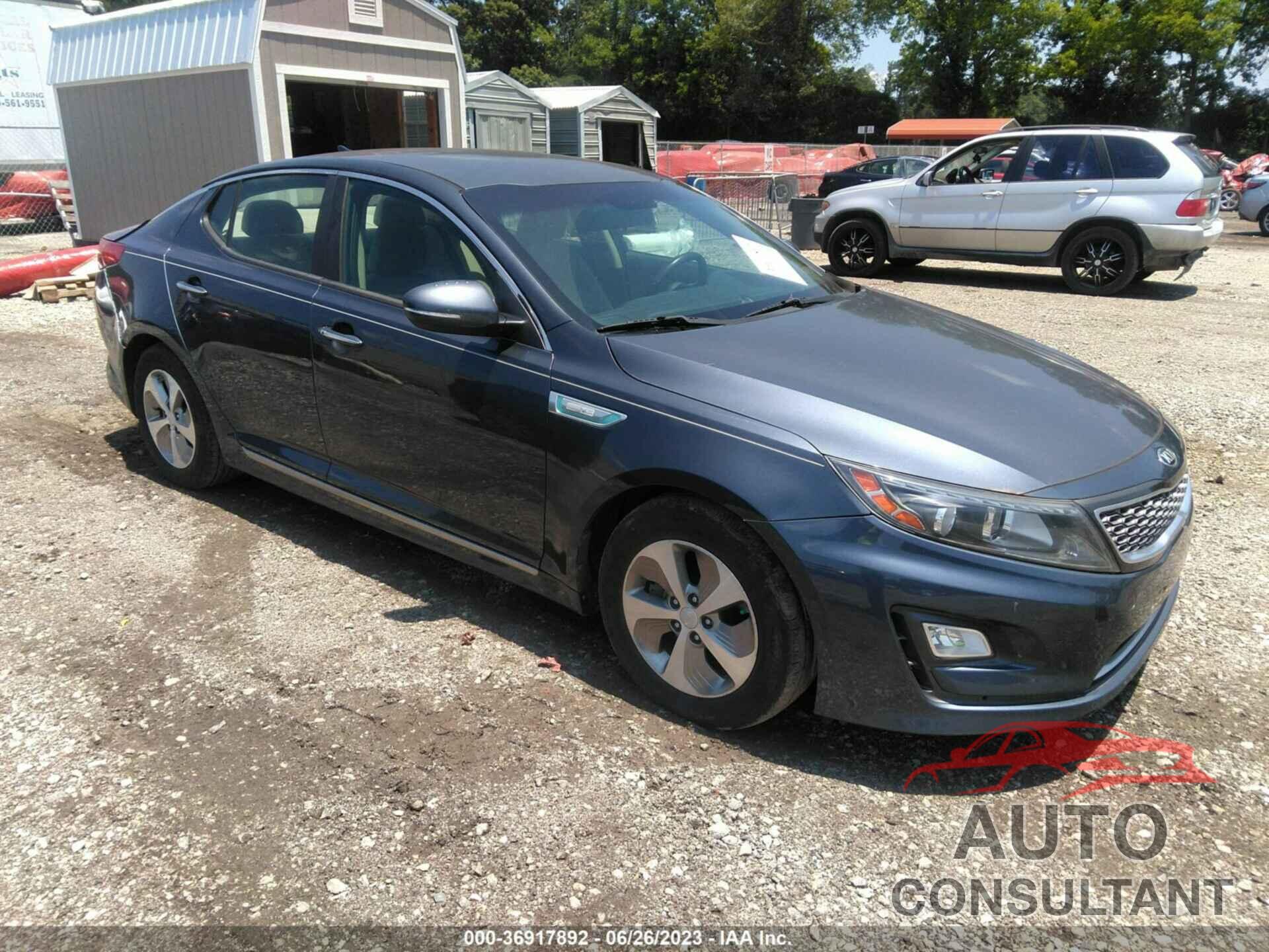 KIA OPTIMA HYBRID 2015 - KNAGM4AD3F5089776