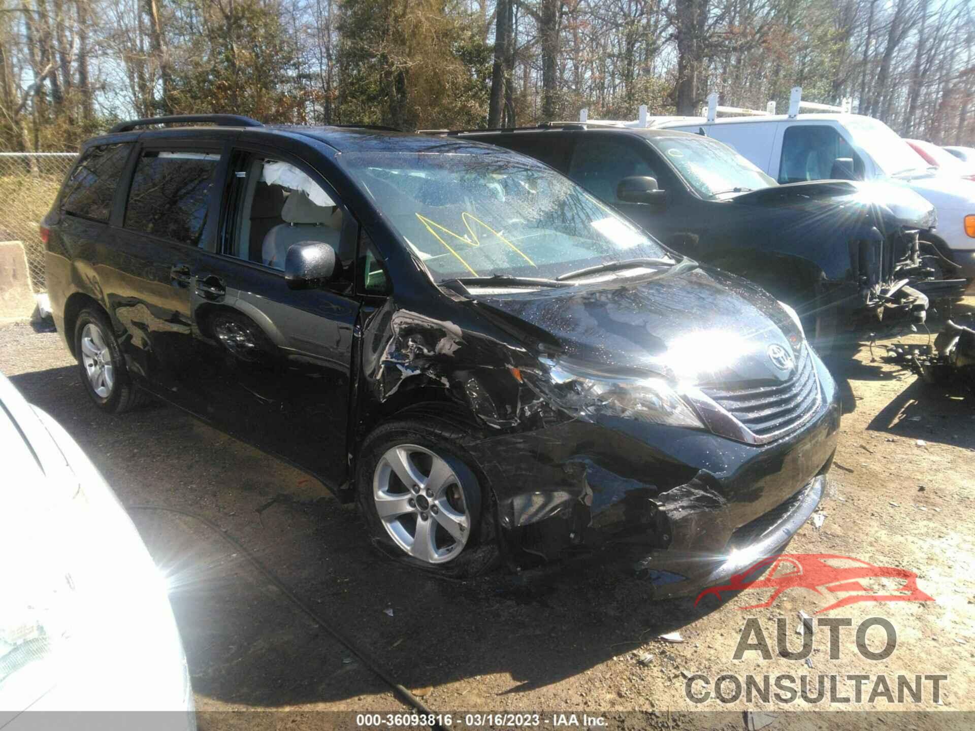 TOYOTA SIENNA 2015 - 5TDKK3DC0FS617610