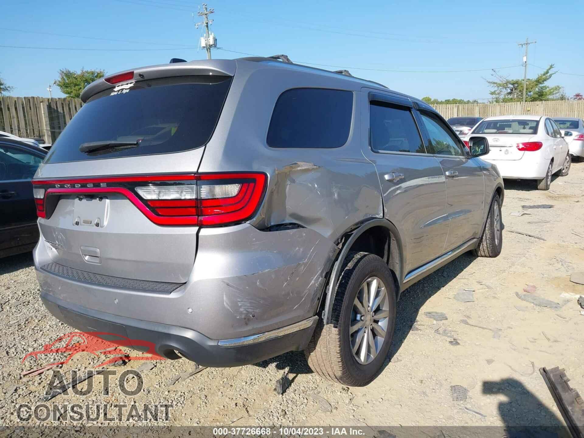 DODGE DURANGO 2017 - 1C4RDJAG2HC956619