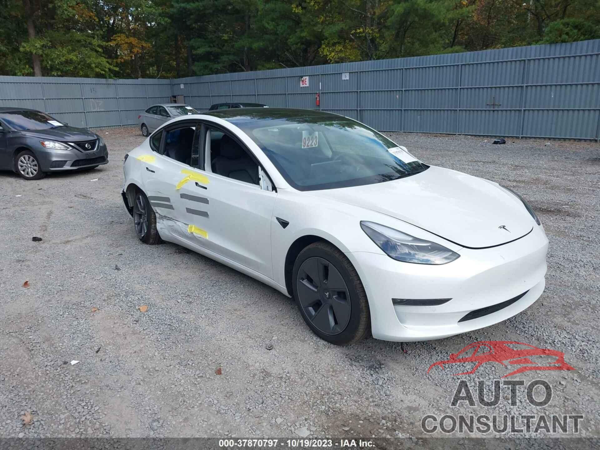 TESLA MODEL 3 2022 - 5YJ3E1EB3NF307489