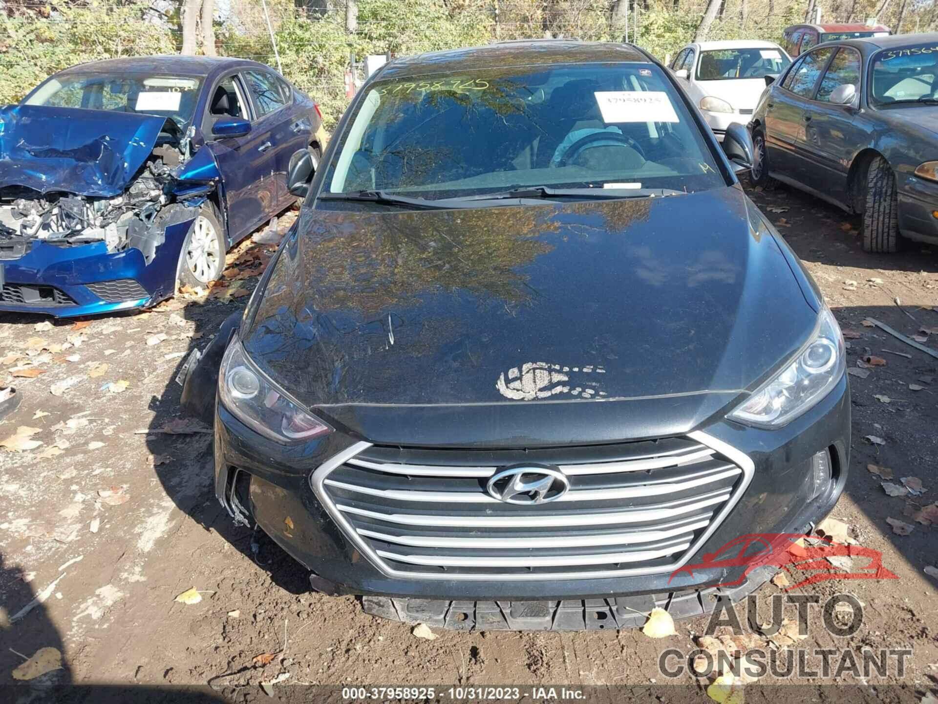 HYUNDAI ELANTRA 2017 - 5NPD84LF2HH195535