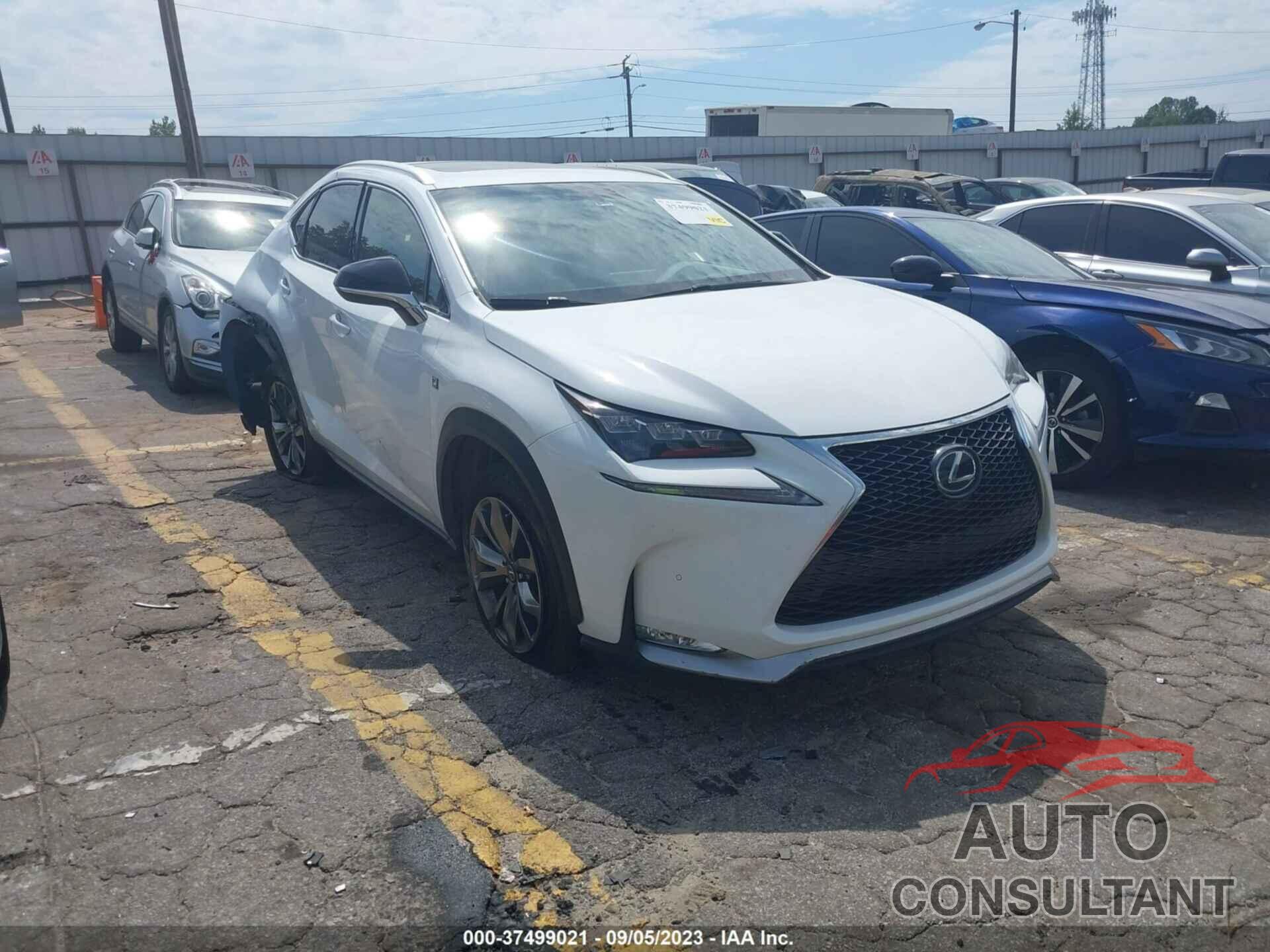 LEXUS NX 200T 2017 - JTJYARBZ7H2073458