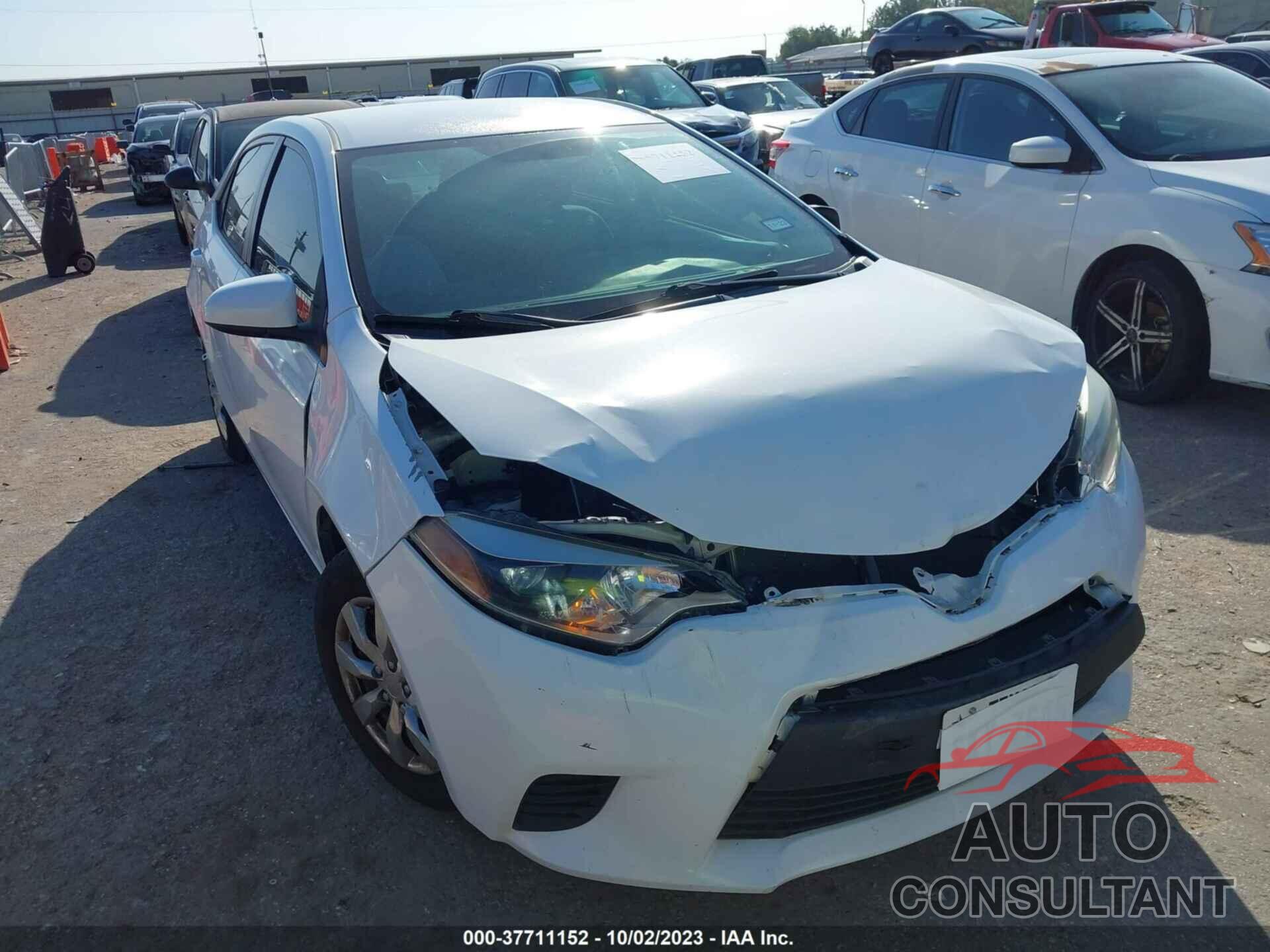 TOYOTA COROLLA 2016 - 5YFBURHE7GP545968