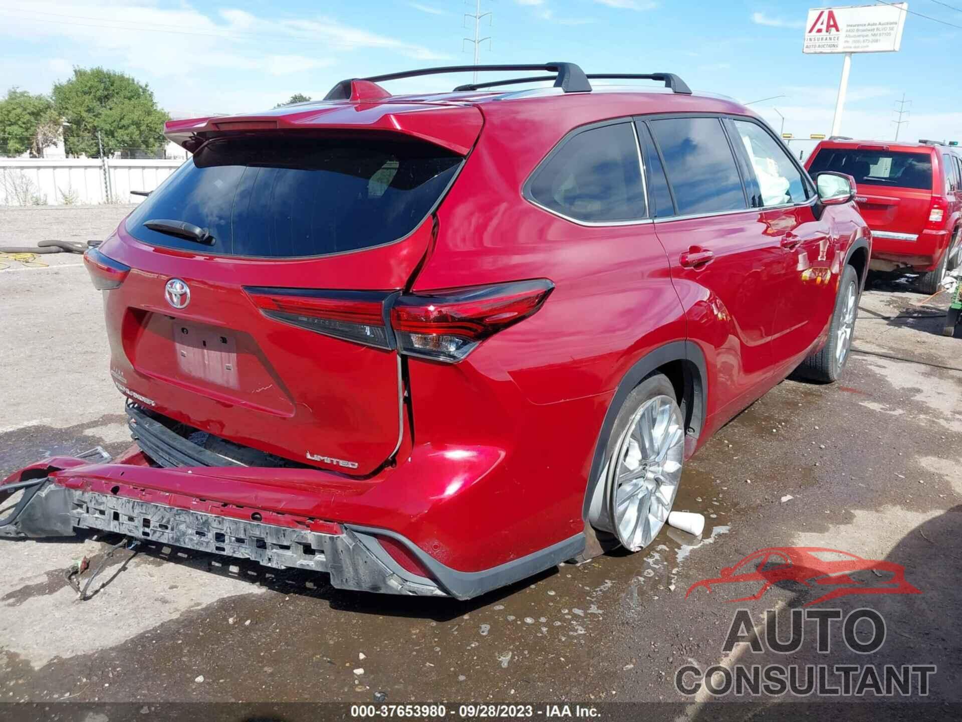 TOYOTA HIGHLANDER 2021 - 5TDYZRAH9MS530567