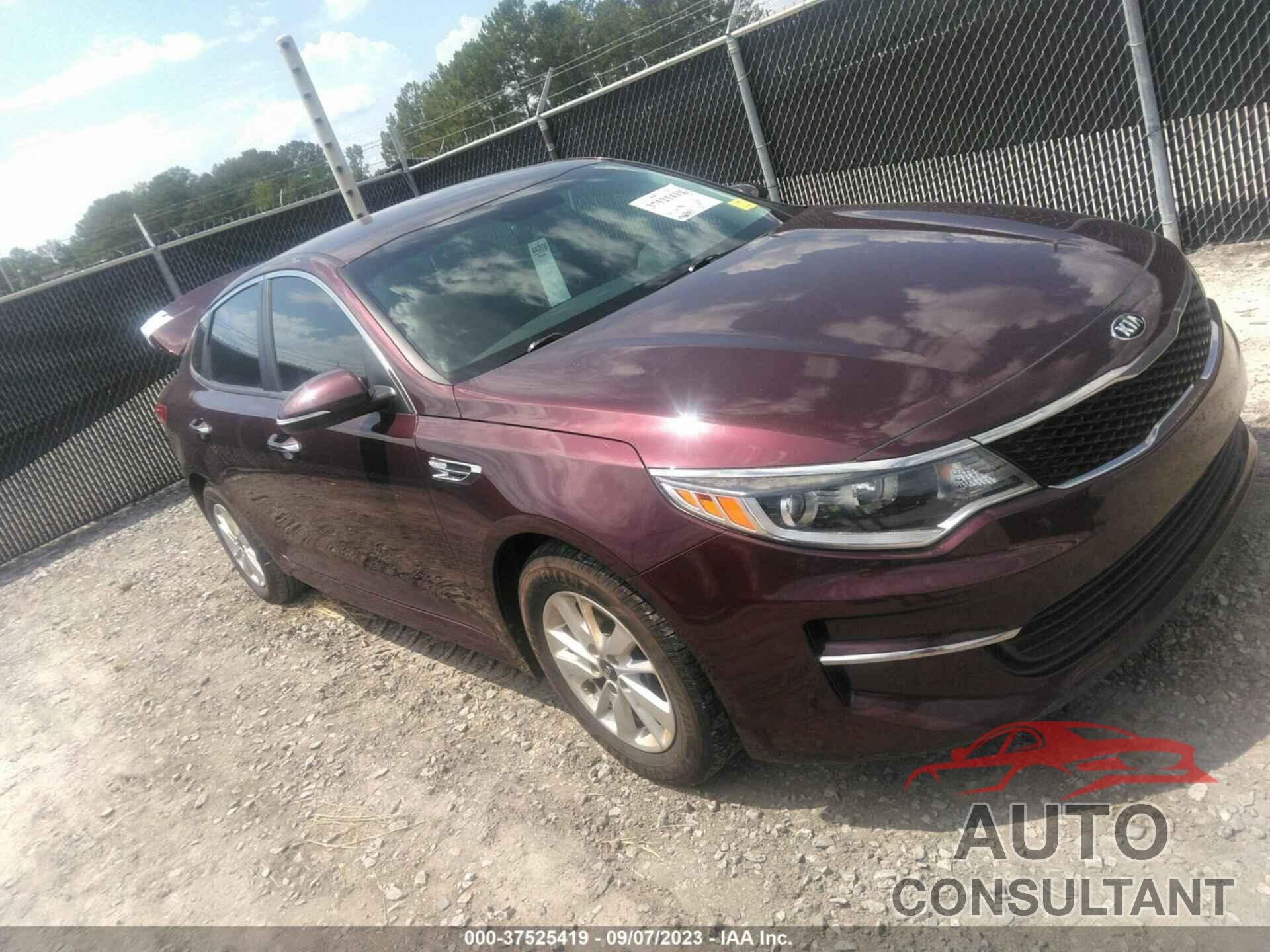 KIA OPTIMA 2016 - 5XXGT4L30GG108906