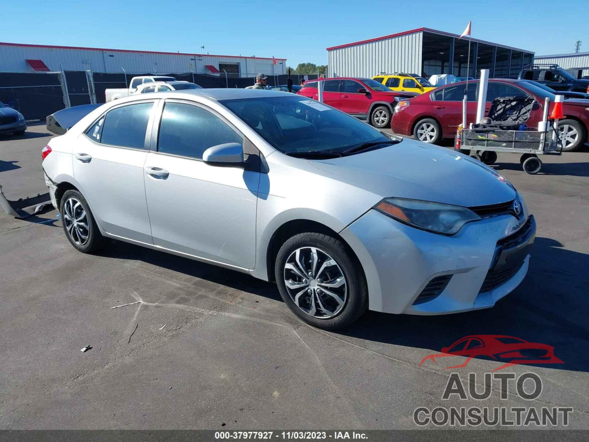 TOYOTA COROLLA 2016 - 2T1BURHE1GC502288