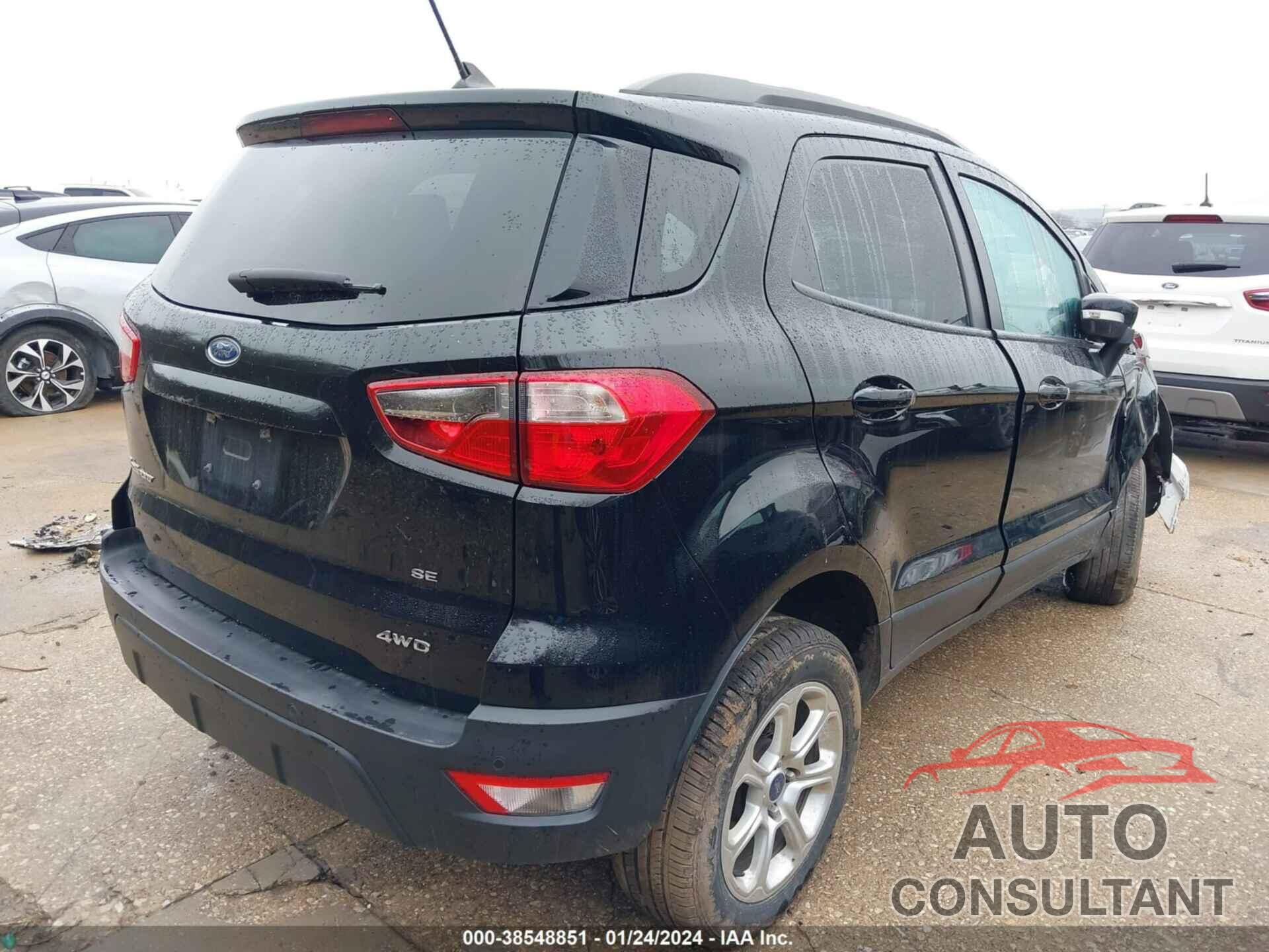 FORD ECOSPORT 2021 - MAJ6S3GL1MC410161