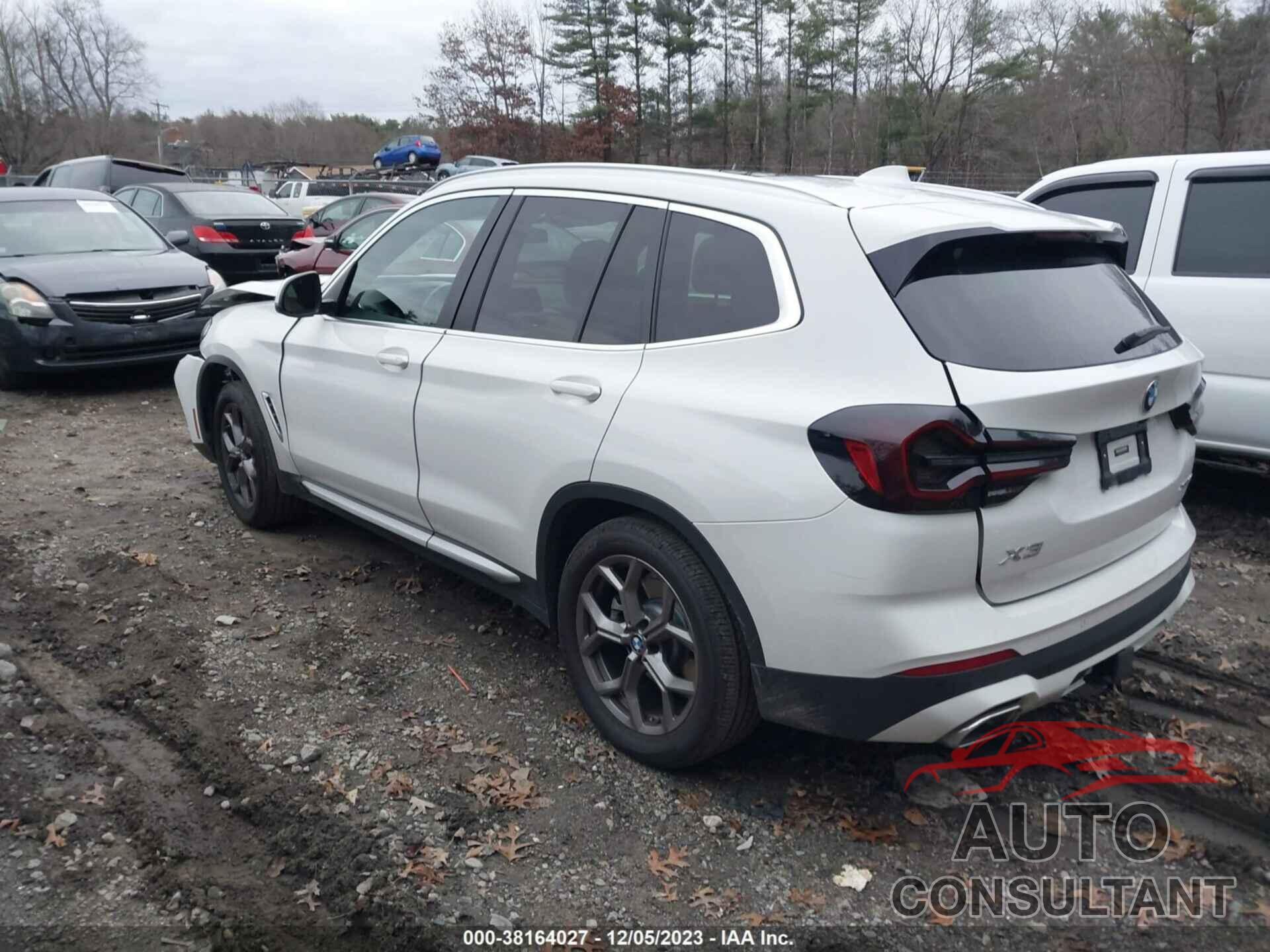 BMW X3 2022 - 5UX53DP08N9J79352