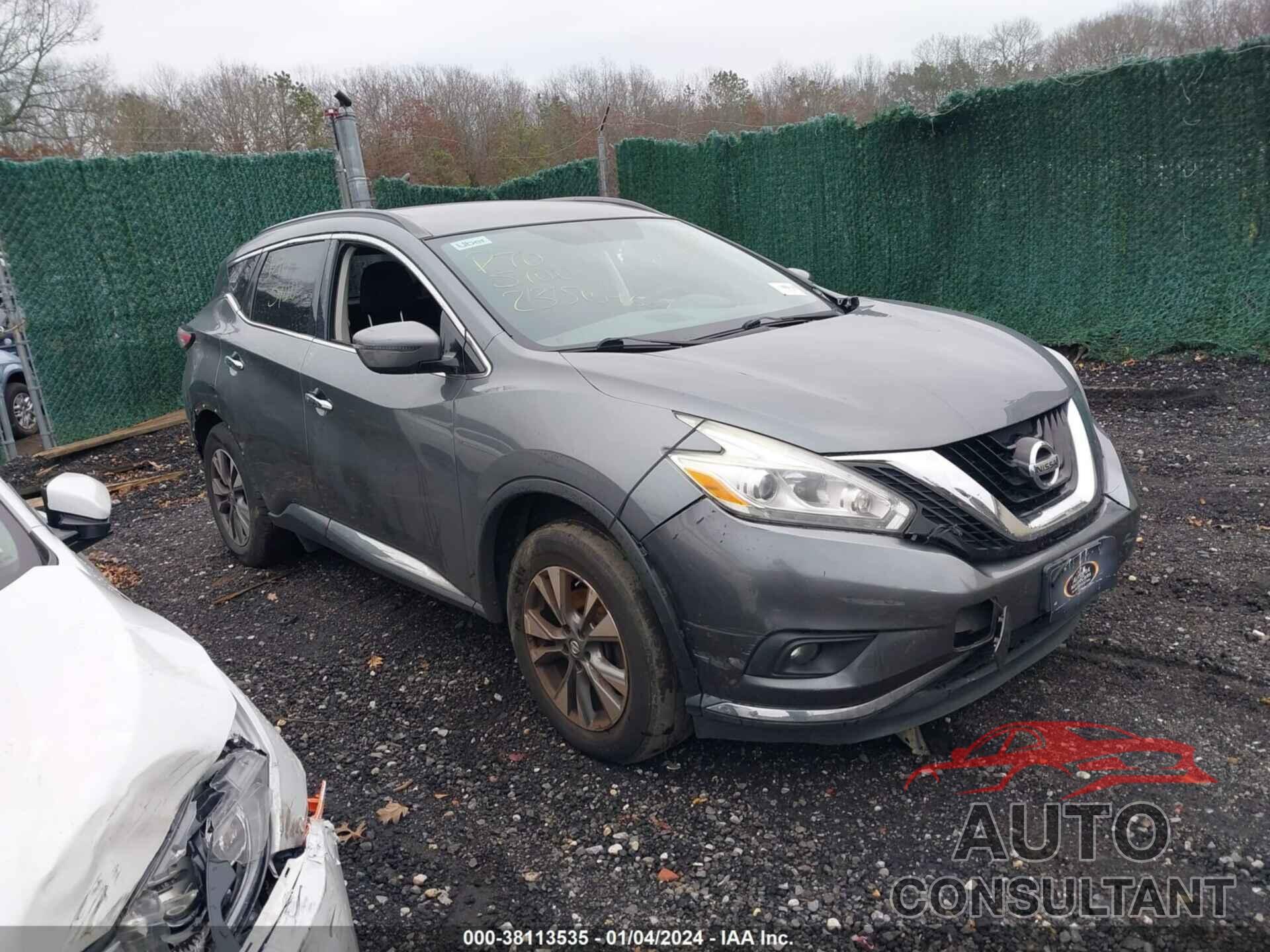 NISSAN MURANO 2017 - 5N1AZ2MHXHN114345