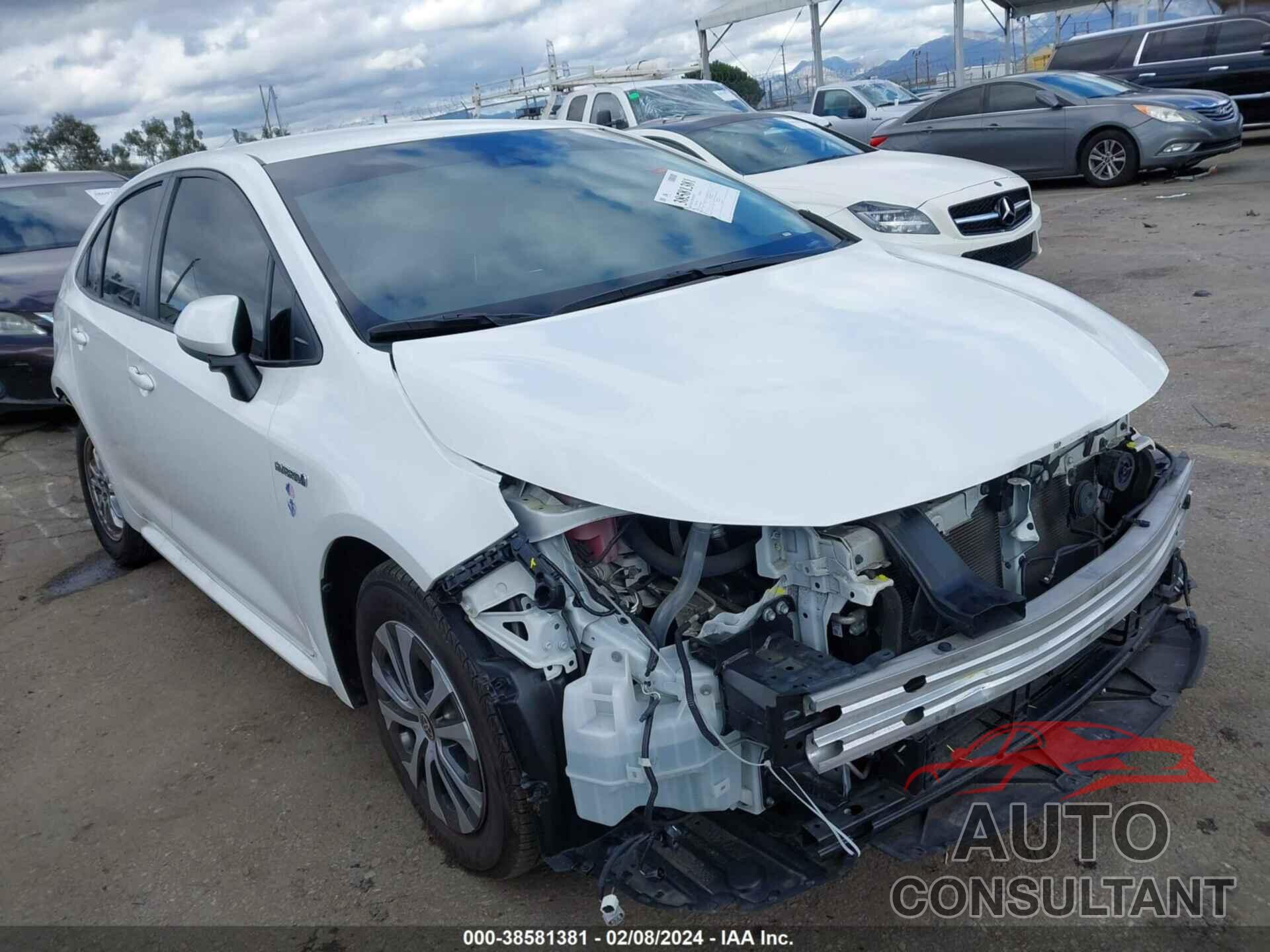 TOYOTA COROLLA 2021 - JTDEAMDE0MJ014125