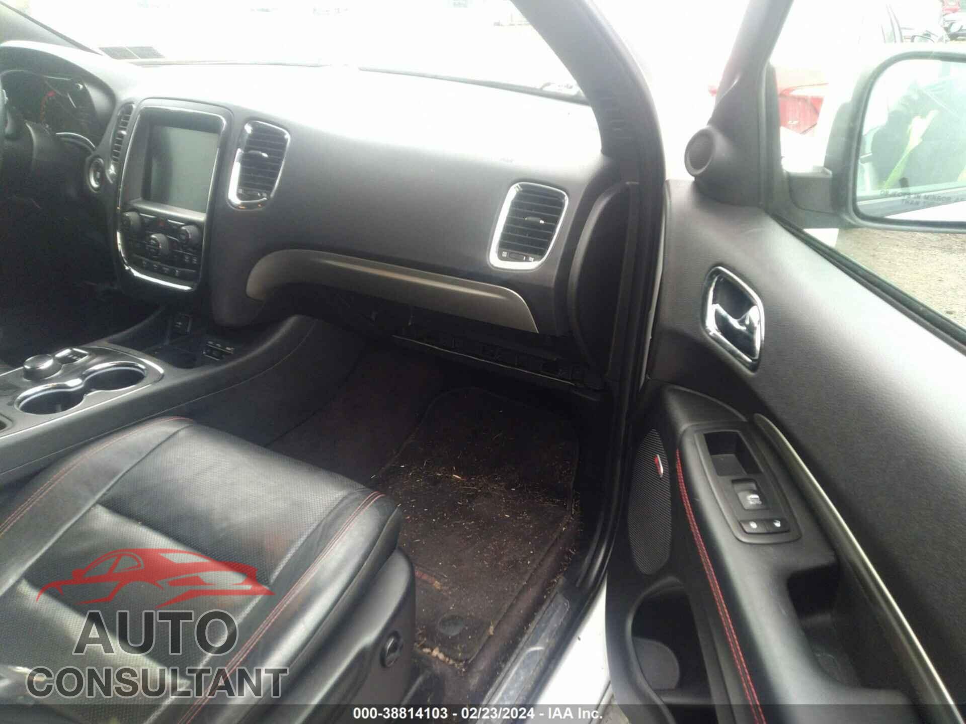 DODGE DURANGO 2017 - 1C4SDJCT8HC839641