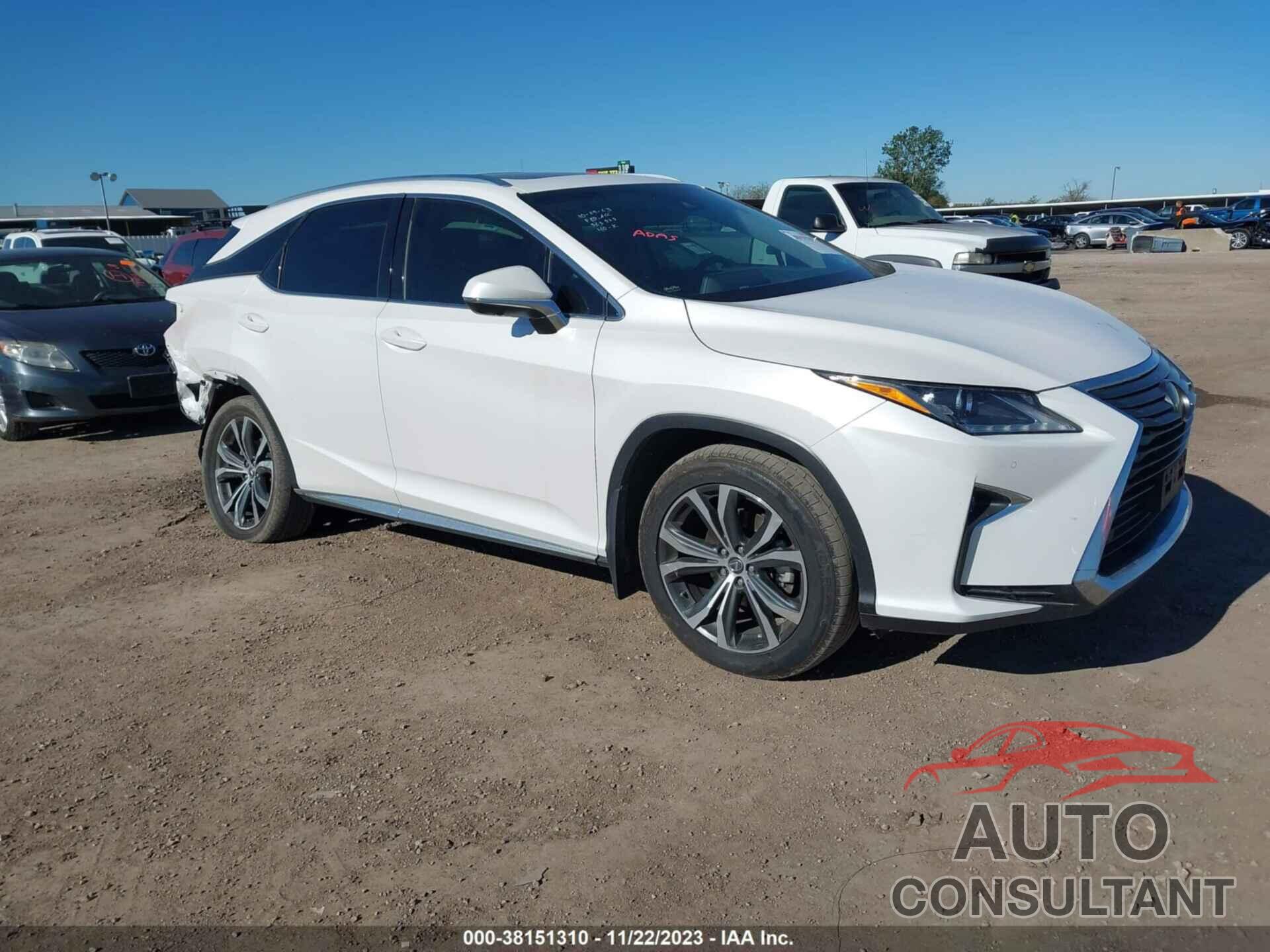 LEXUS RX 350 2019 - 2T2ZZMCA6KC139045