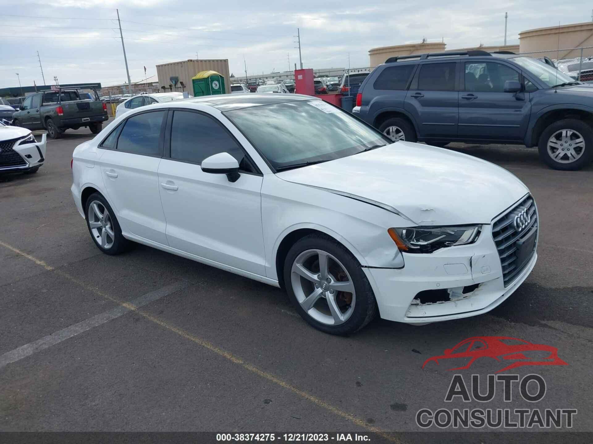 AUDI A3 2016 - WAUA7GFF6G1107186