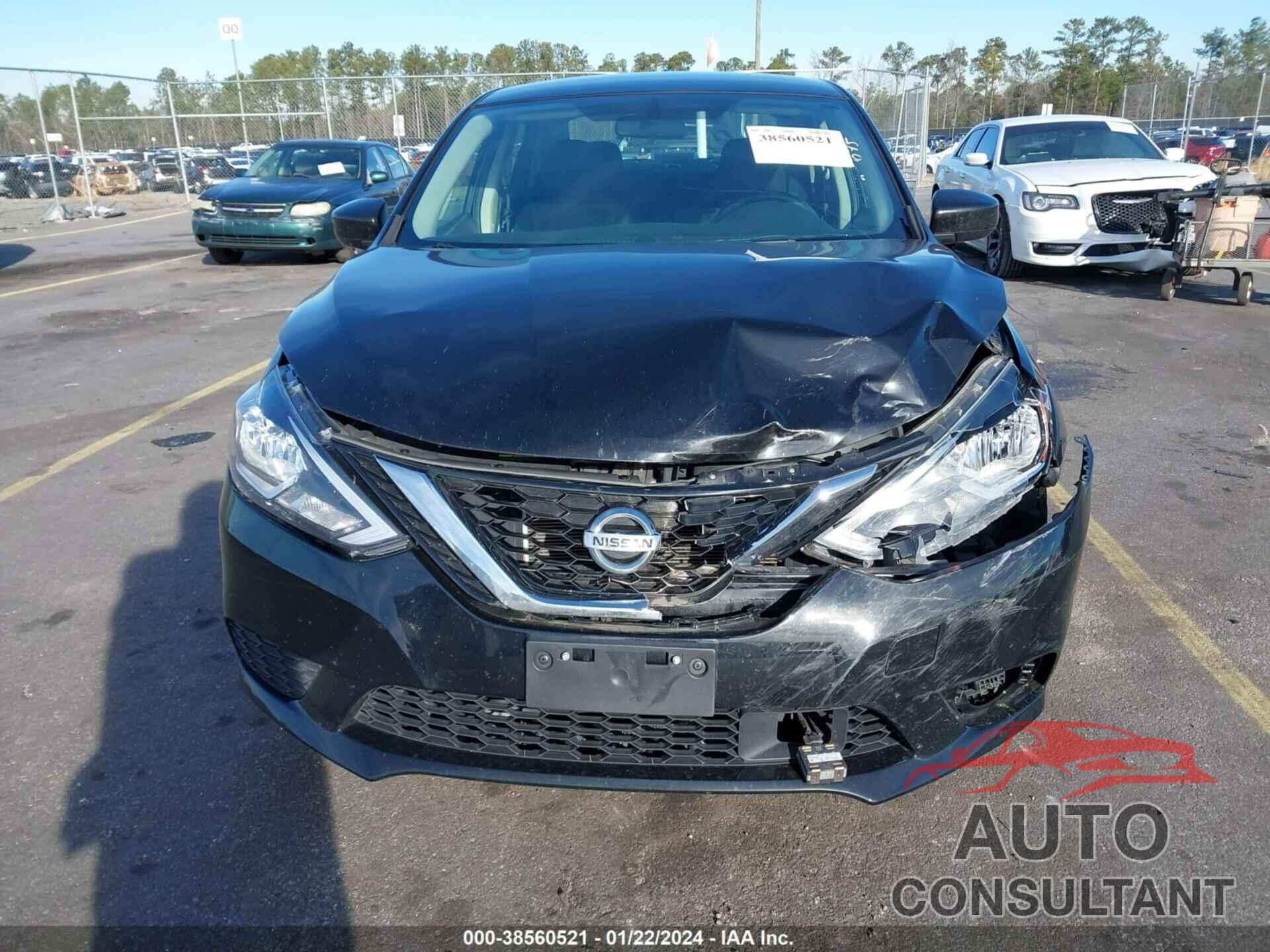 NISSAN SENTRA 2018 - 3N1AB7AP4JY283628