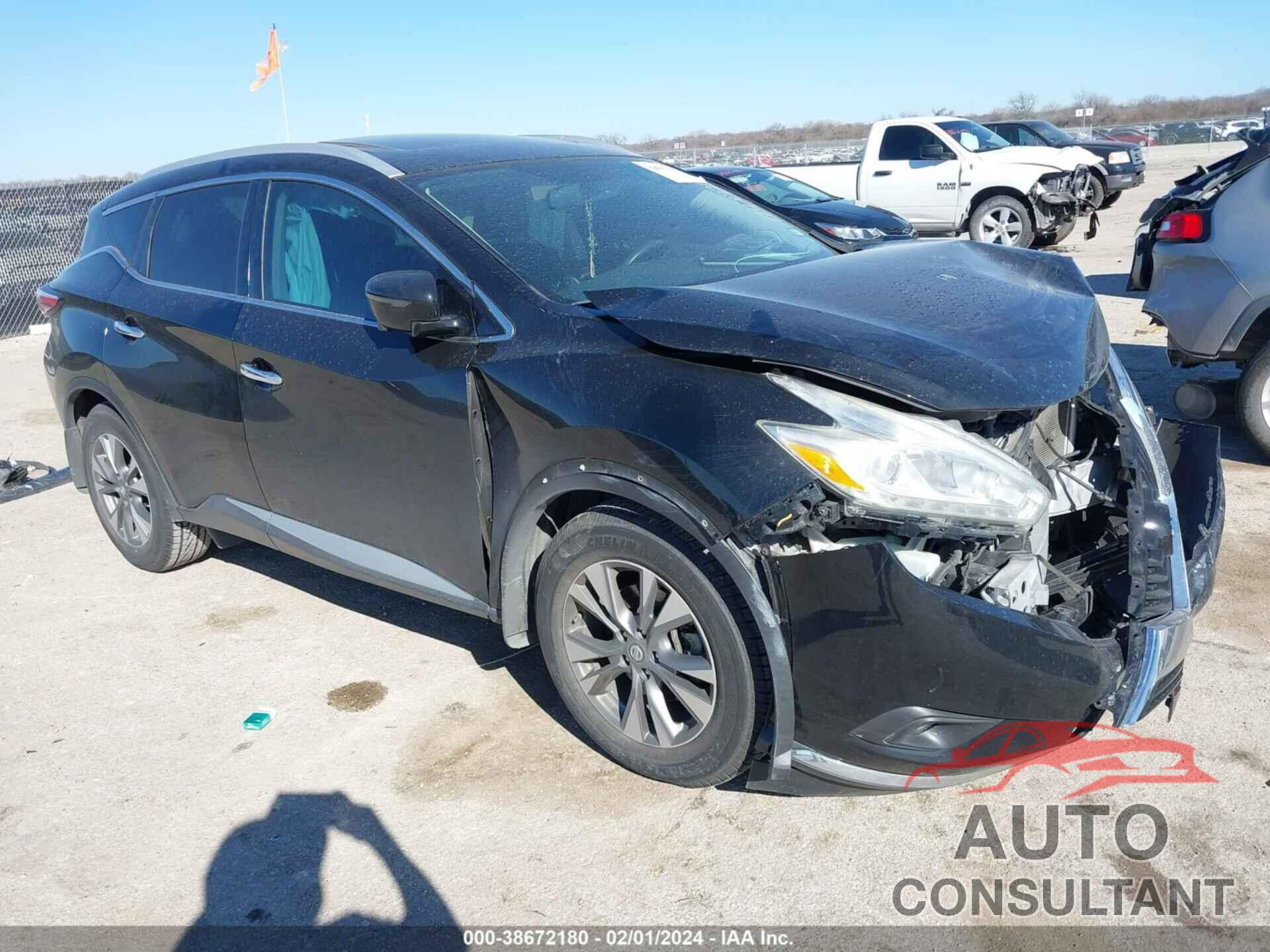 NISSAN MURANO 2016 - 5N1AZ2MG8GN161041