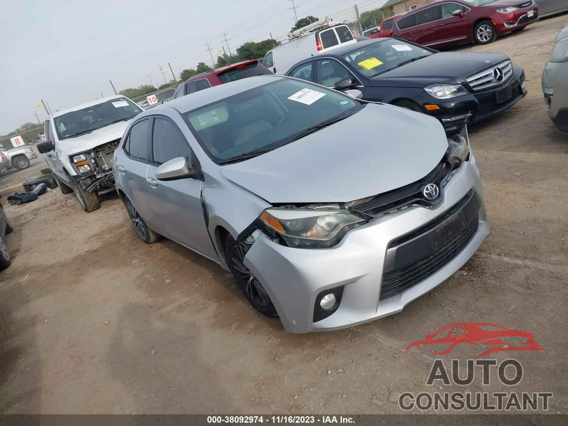 TOYOTA COROLLA 2016 - 5YFBURHE1GP401865