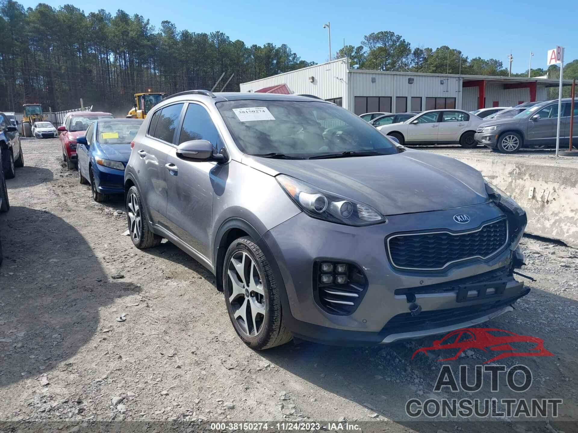 KIA SPORTAGE 2019 - KNDPR3A69K7552387