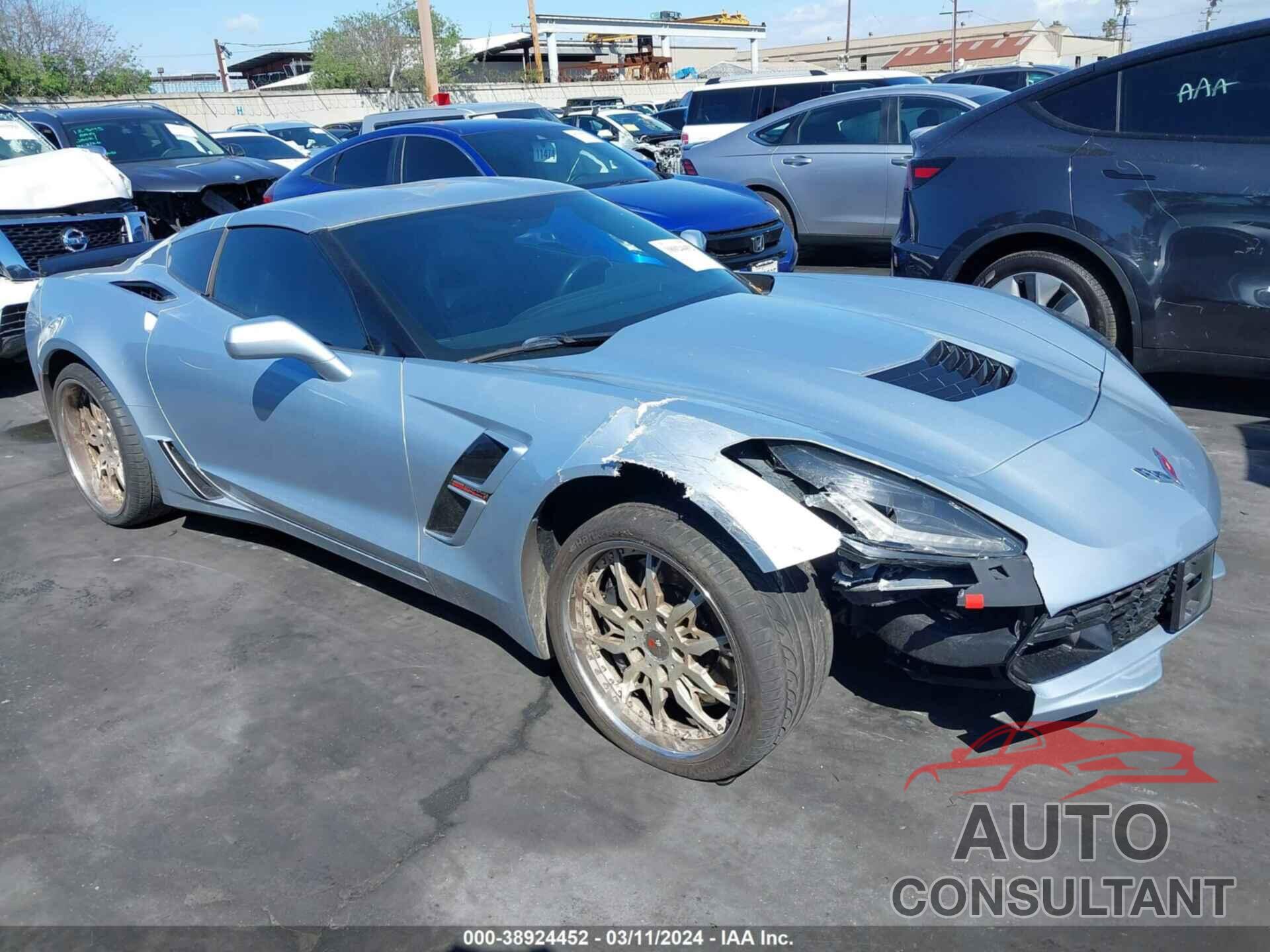 CHEVROLET CORVETTE 2017 - 1G1YW2D78H5112878