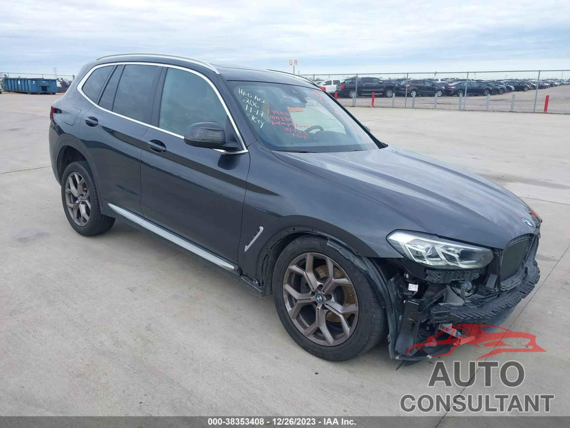 BMW X3 2022 - 5UX43DP01N9J20283