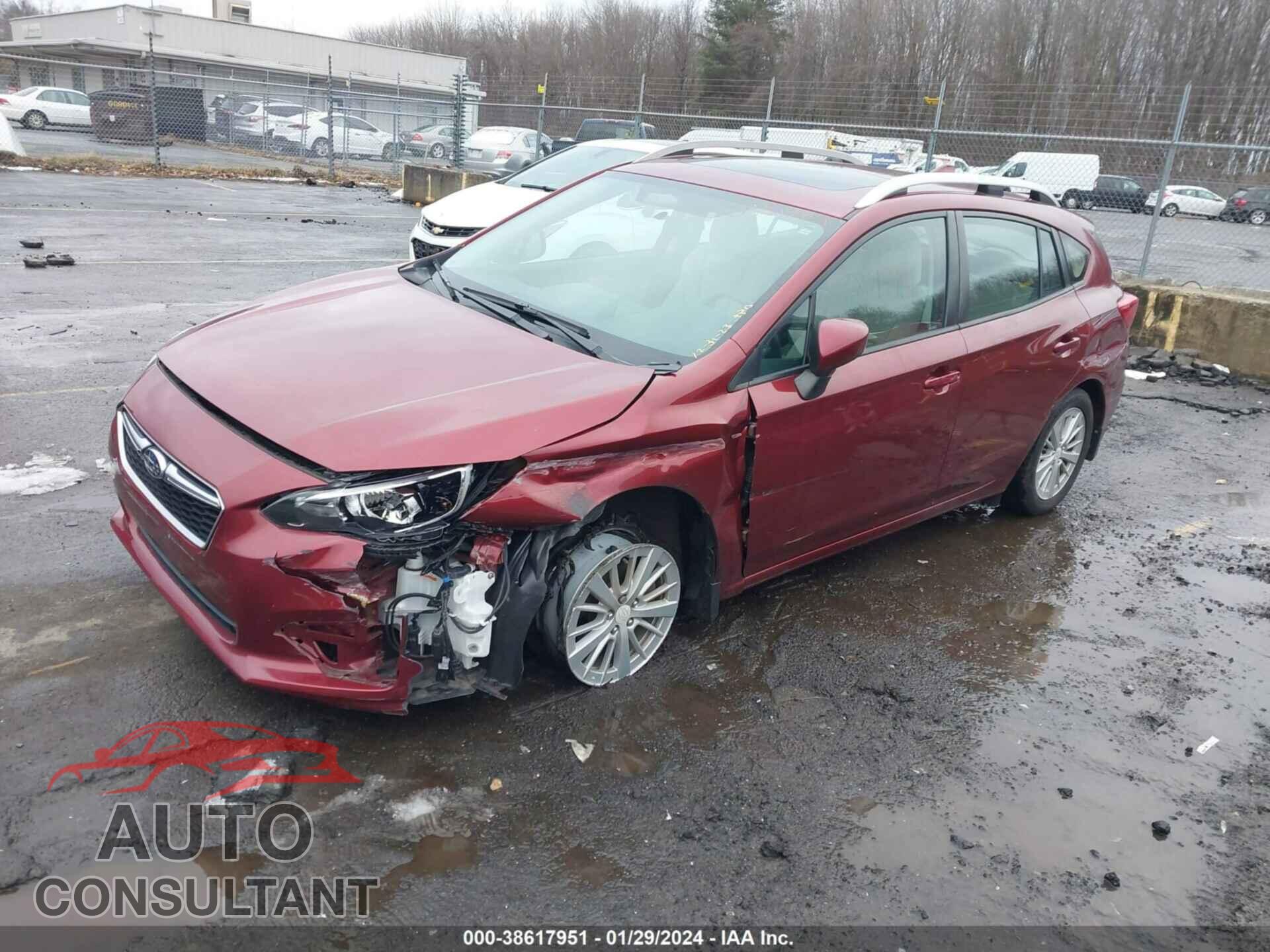 SUBARU IMPREZA 2017 - 4S3GTAB65H3705013