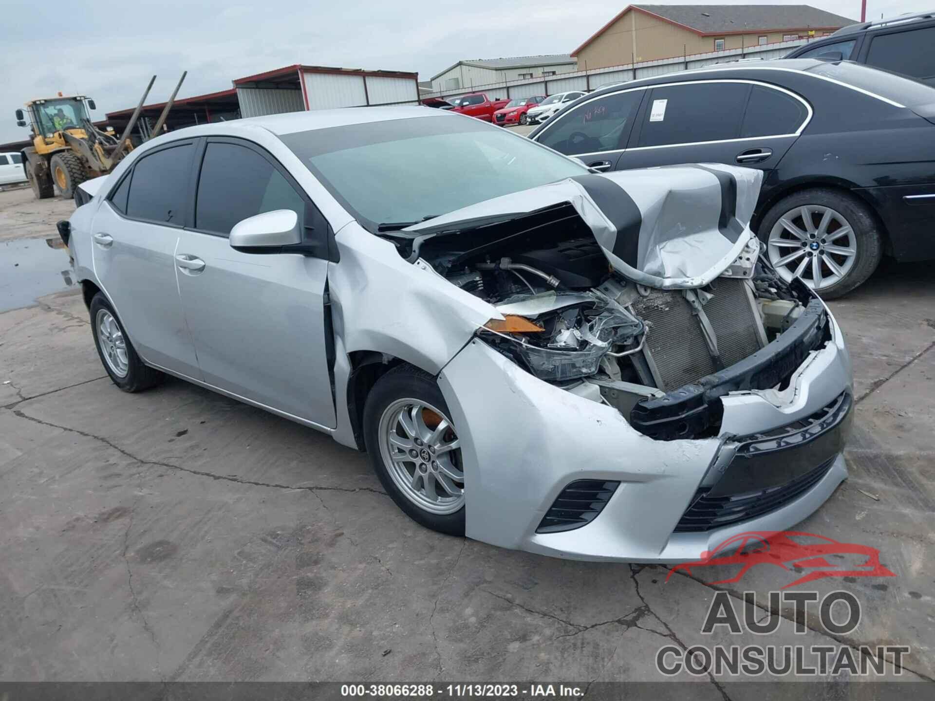 TOYOTA COROLLA 2015 - 5YFBURHE2FP225732