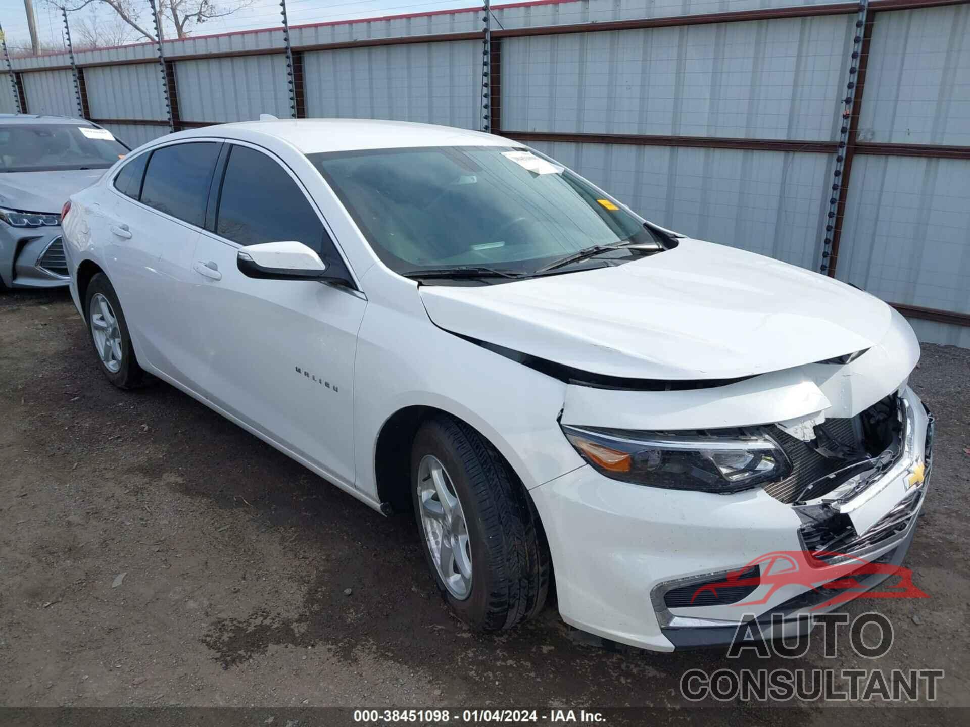 CHEVROLET MALIBU 2018 - 1G1ZD5ST2JF292886