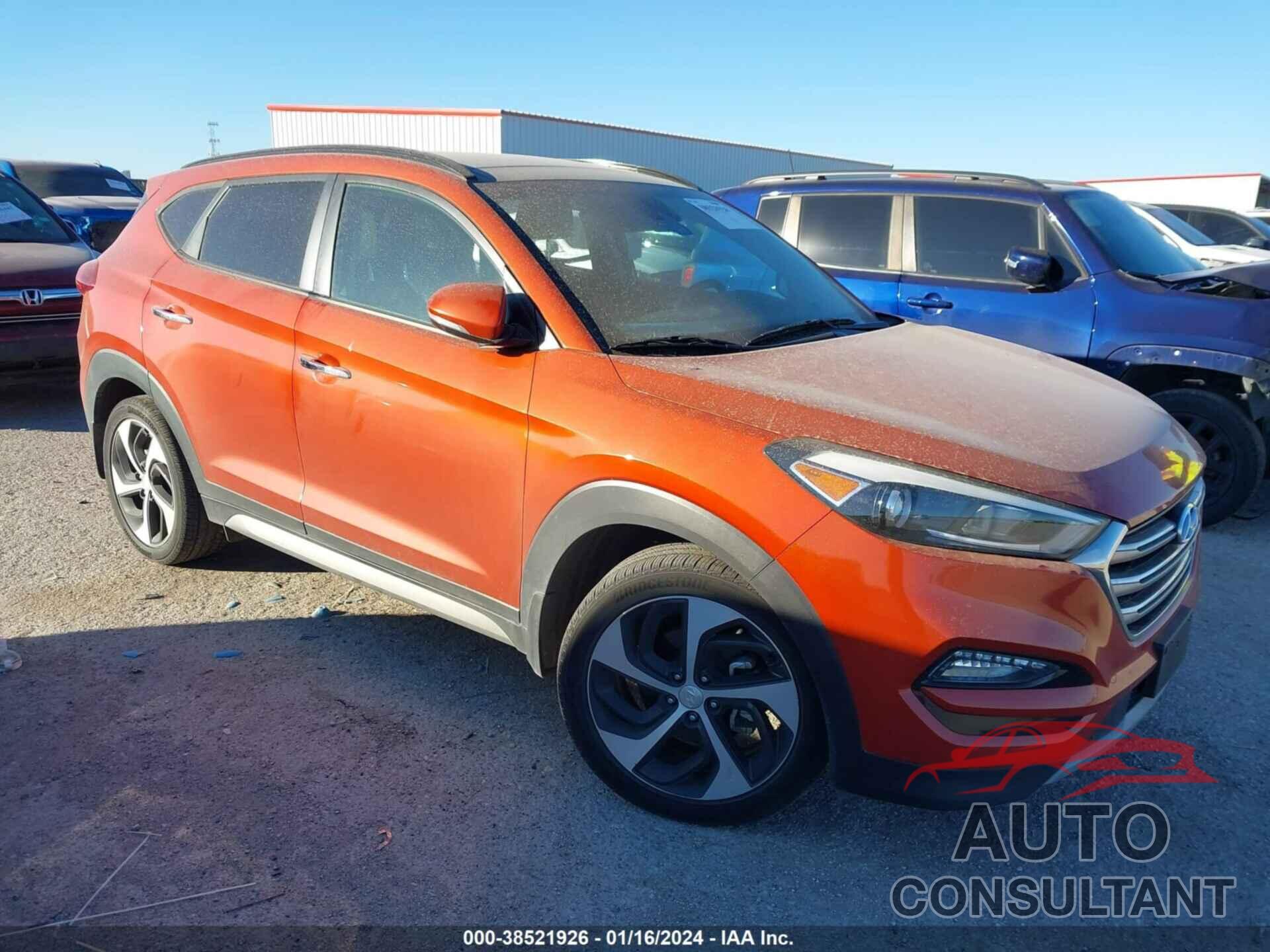 HYUNDAI TUCSON 2017 - KM8J3CA26HU294937