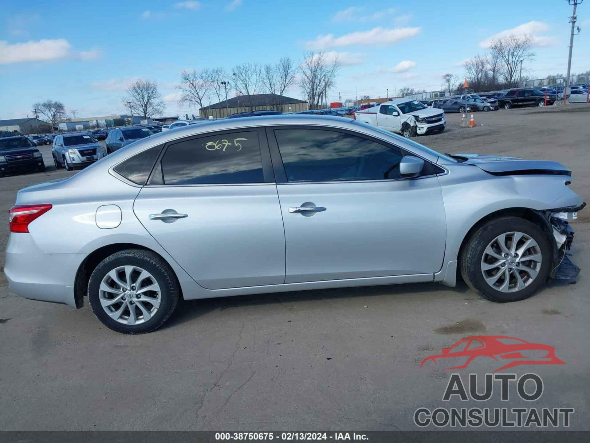 NISSAN SENTRA 2019 - 3N1AB7AP9KL609129